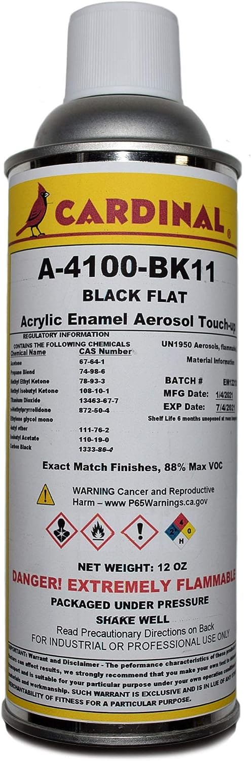 A 4100 BK11 BLACK FLAT POWDER COAT TOUCH UP SPRAY [...]