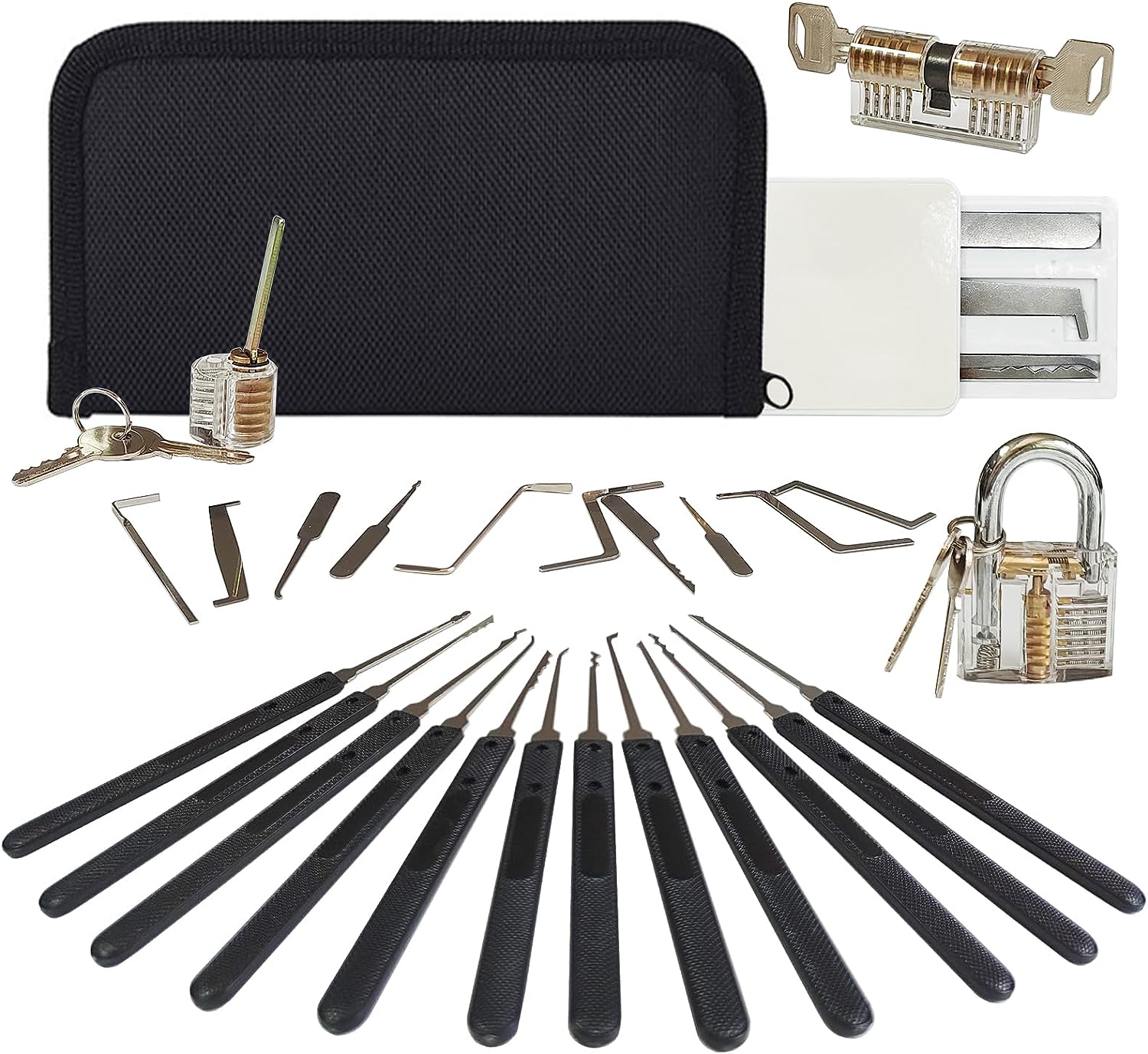 31 Pieces Professional Tool Kit with Zipper Bag