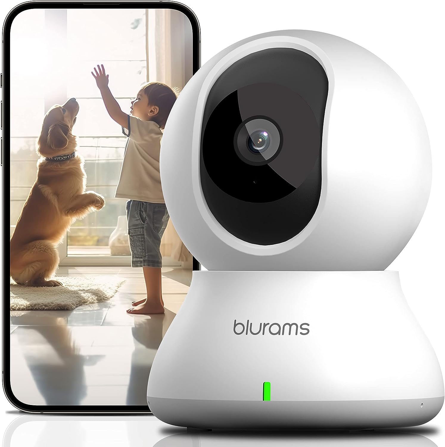 blurams Security Camera, 2K Indoor Camera 360-degree [...]