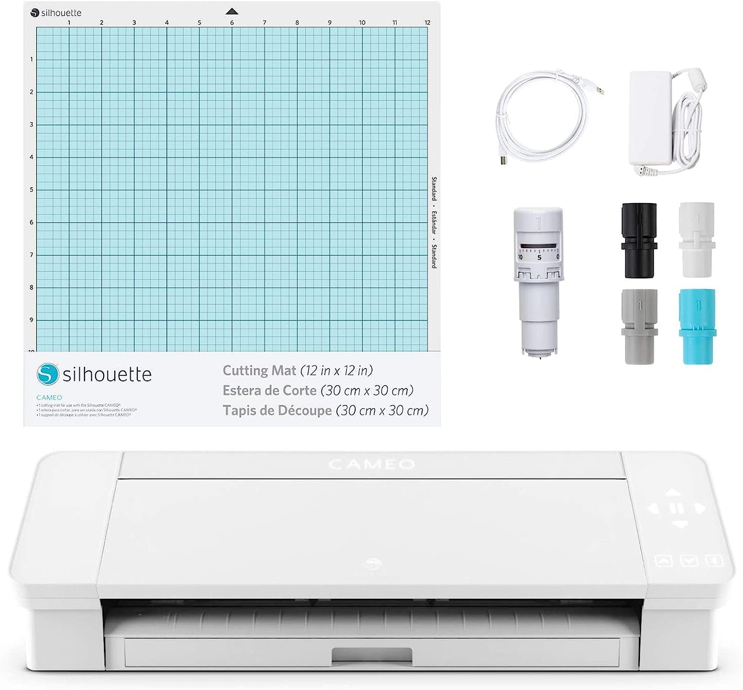 Silhouette Cameo 4 with Bluetooth, 12x12 Cutting Mat, [...]