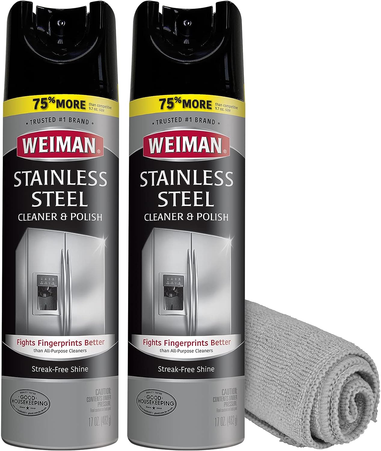 Weiman Stainless Steel Cleaner & Polish Protects [...]