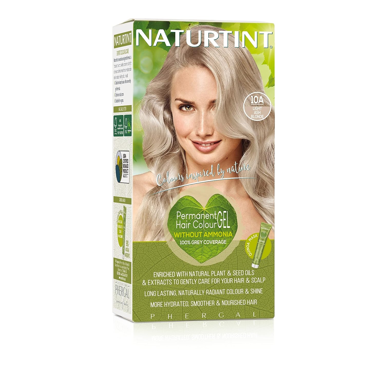 Naturtint Permanent Hair Color 10A Light Ash Blonde [...]