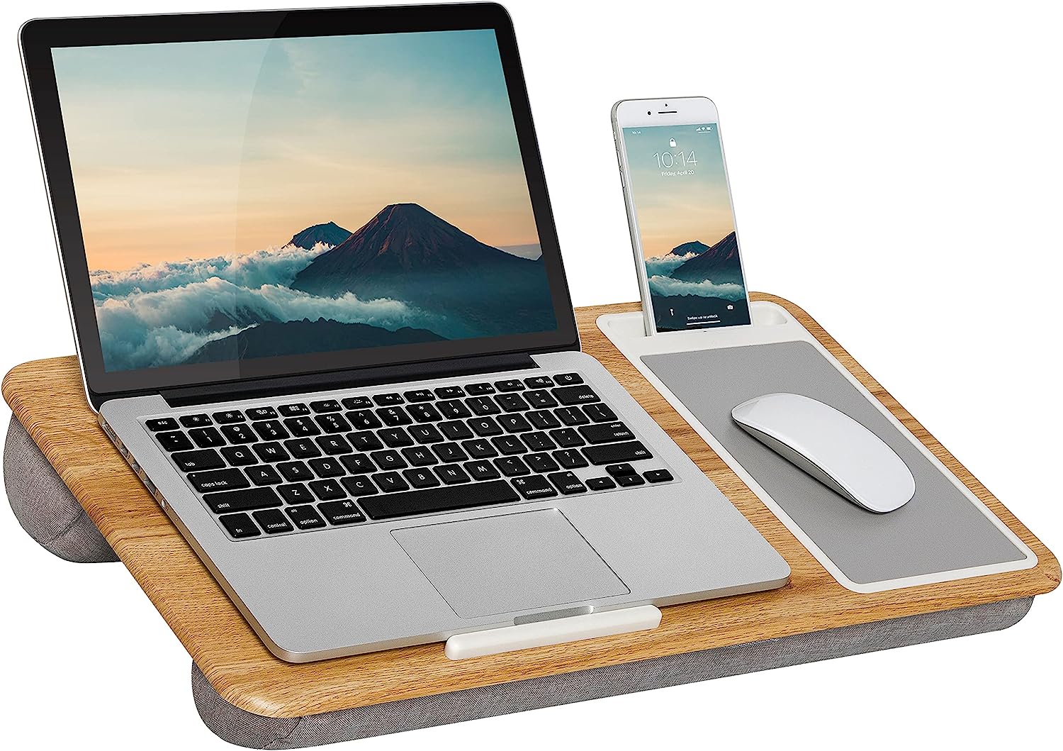 LapGear Home Office Lap Desk with Device Ledge, Mouse [...]