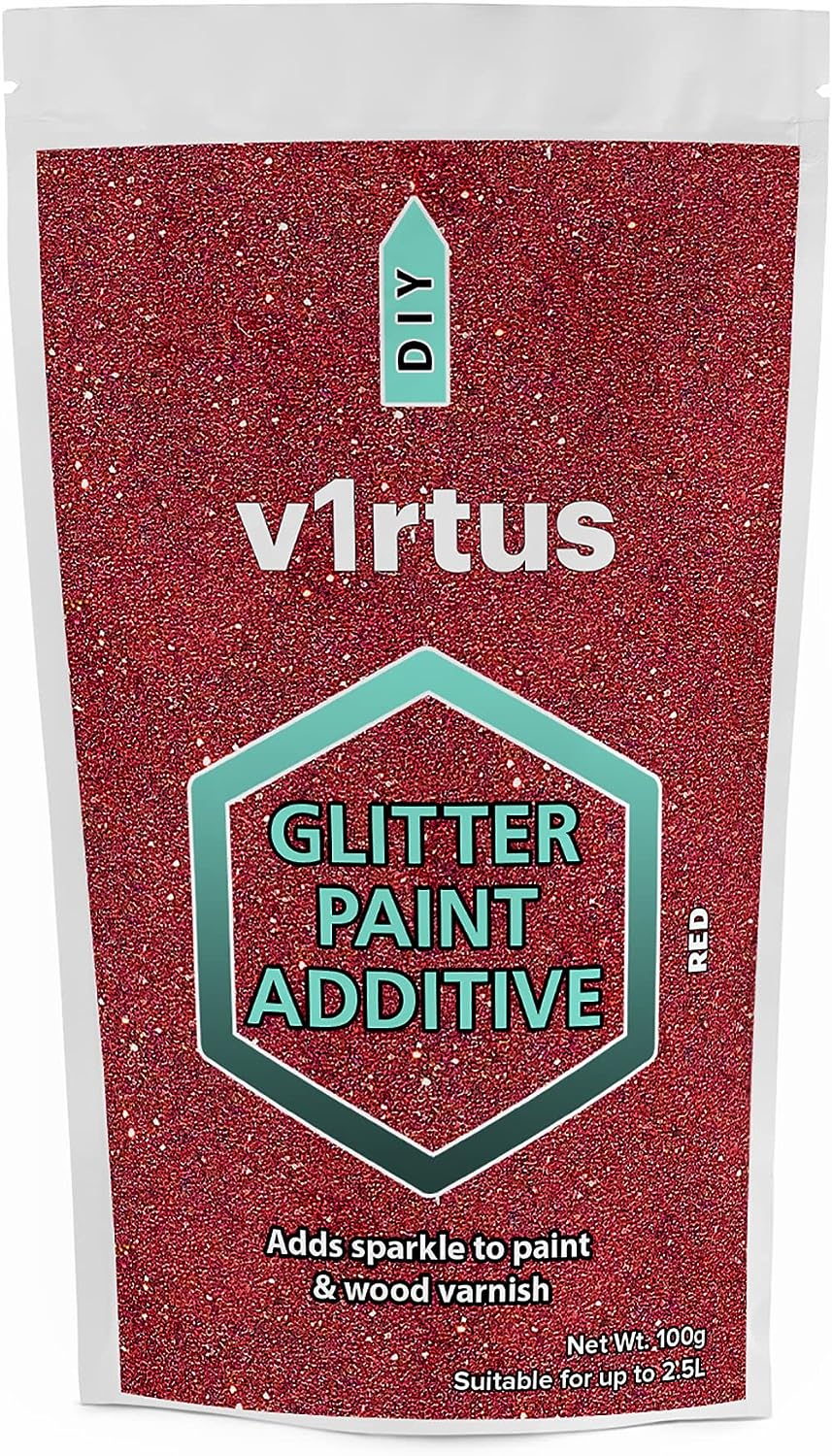 V1RTUS Red Glitter Paint Crystal Additive 100g / 3.5oz [...]