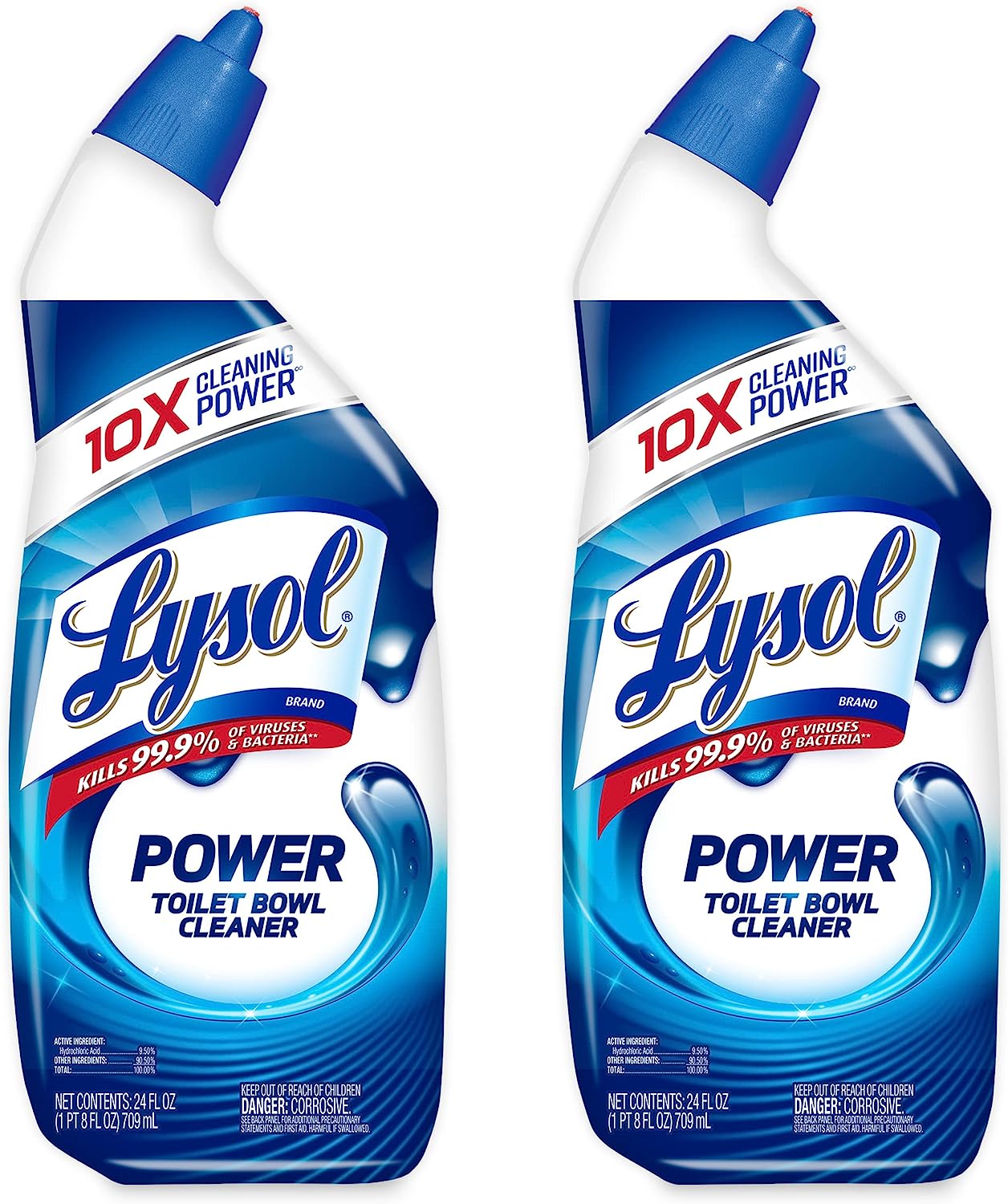 Lysol Power Toilet Bowl Cleaner Gel, For Cleaning and [...]