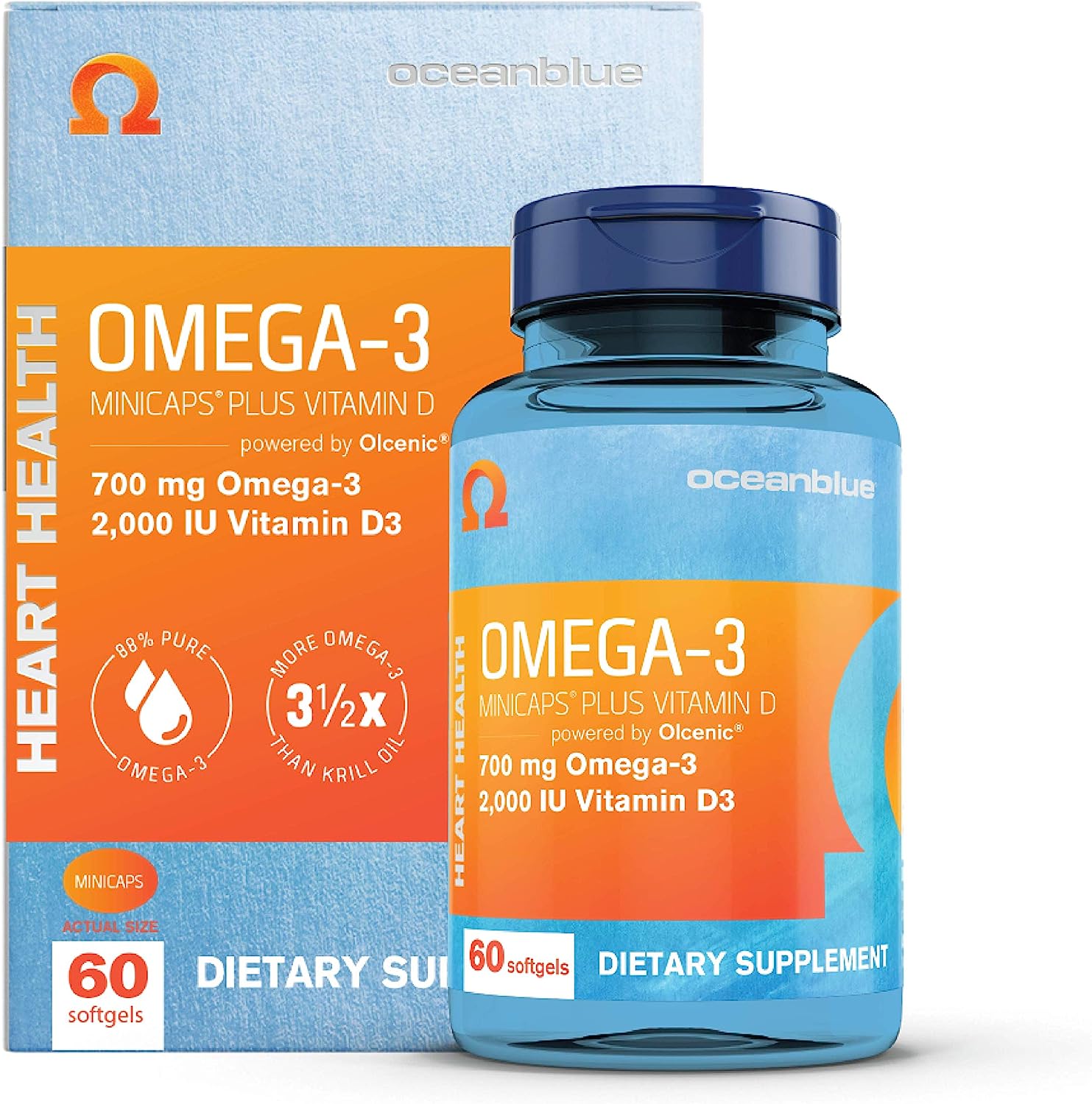 Oceanblue Omega-3 Minicaps with Vitamin D3 – 60 ct – [...]