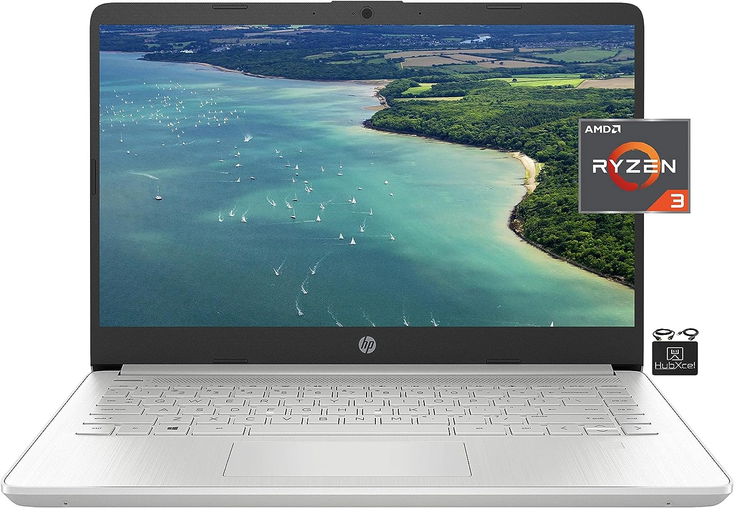 2022 HP Pavilion 14''HD Laptop Computer, Dual-Core AMD [...]