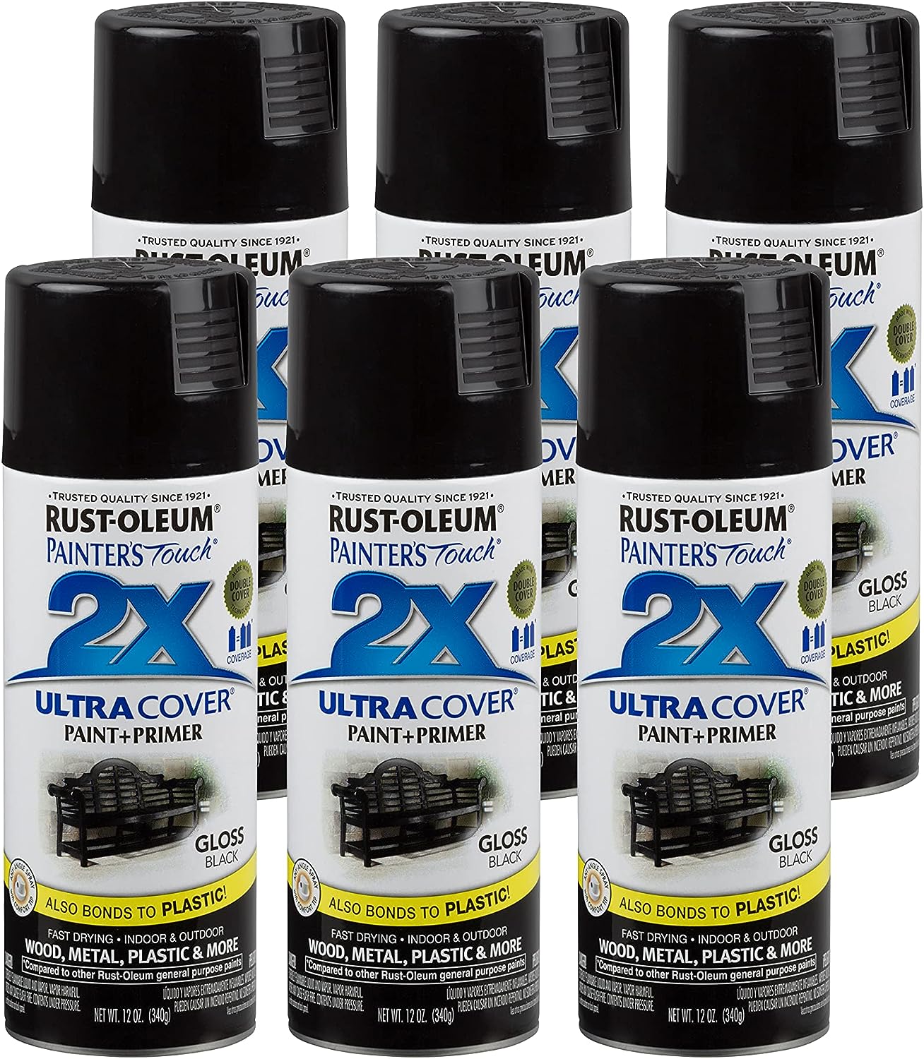 Rust-Oleum 249122-6PK Painter's Touch 2X Ultra Cover [...]