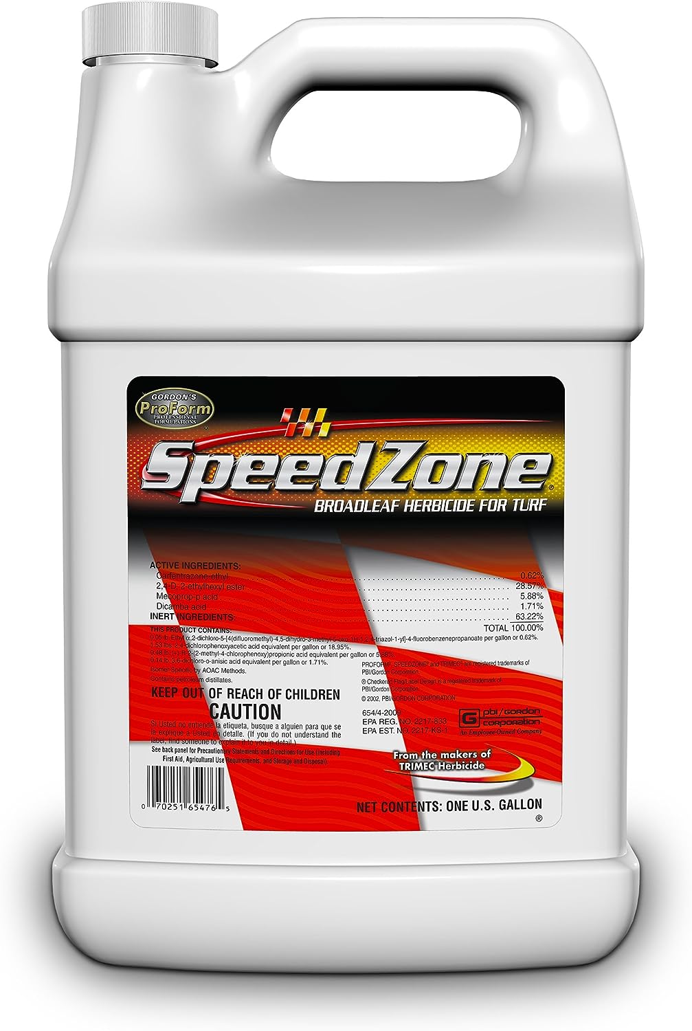 Speed Zone Broadleaf Herbicide for Turf -1 Gallon Jug