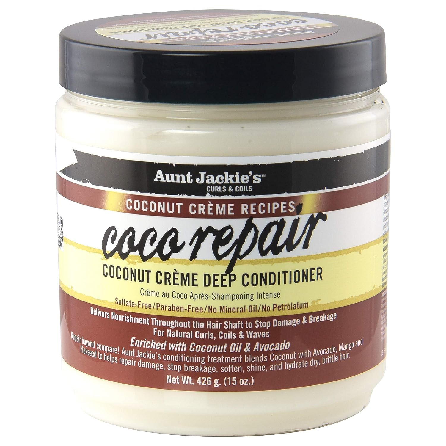 Aunt Jackie's Coconut Crème Recipes Coco Repair Deep [...]