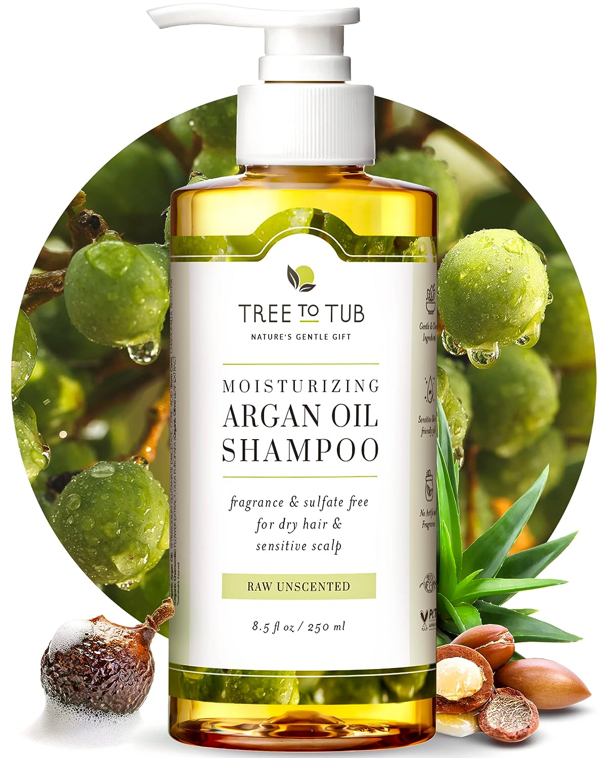 Tree to Tub Fragrance Free Shampoo for Dry & Sensitive [...]