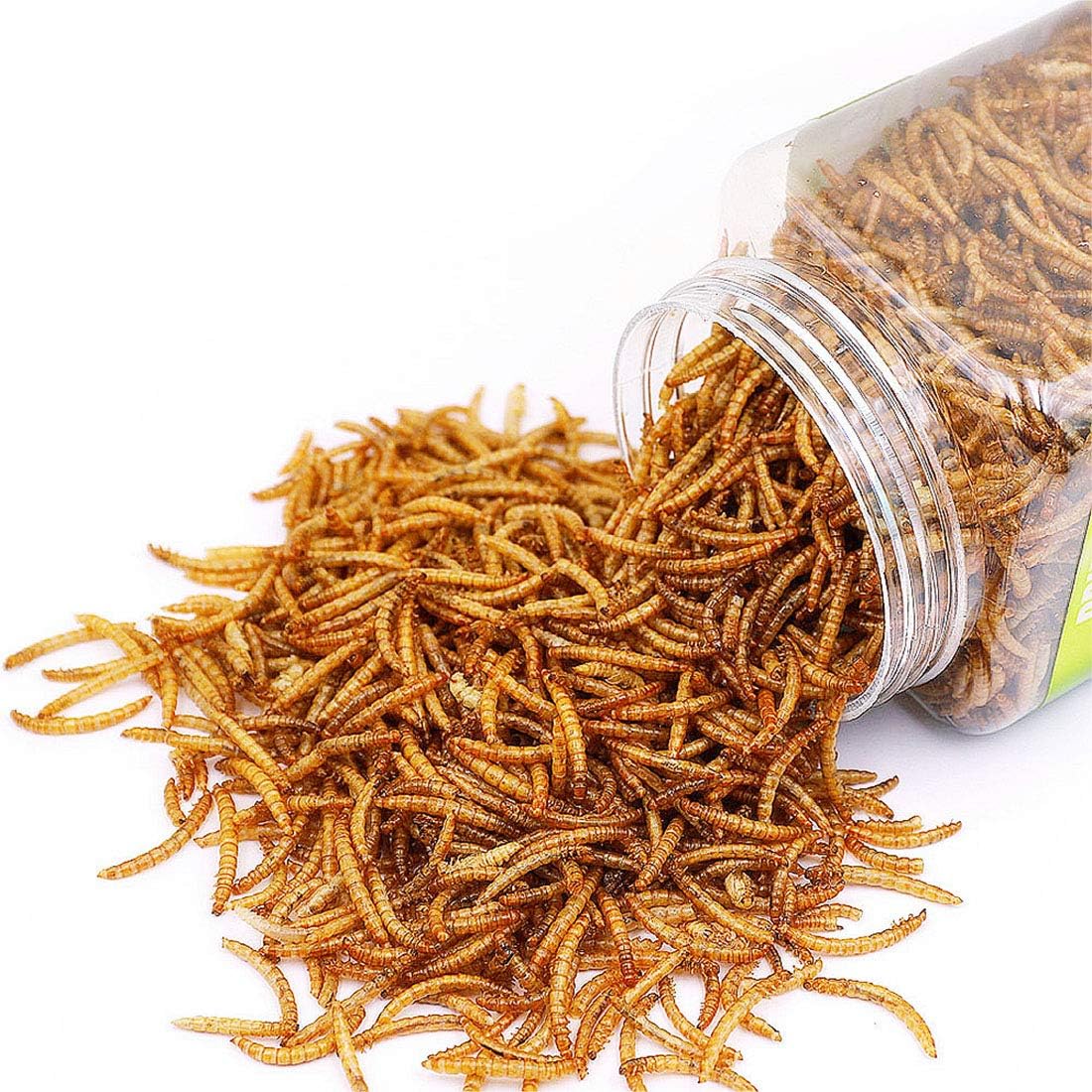Reptile Food Dried Mealworms Pet Worms Food for [...]