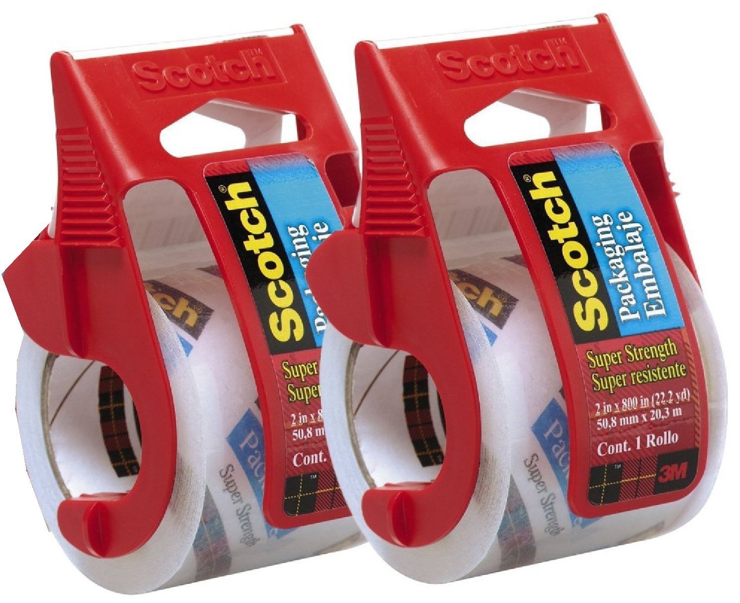 Scotch Heavy Duty Packaging Tape, 2 Inches x 800 [...]