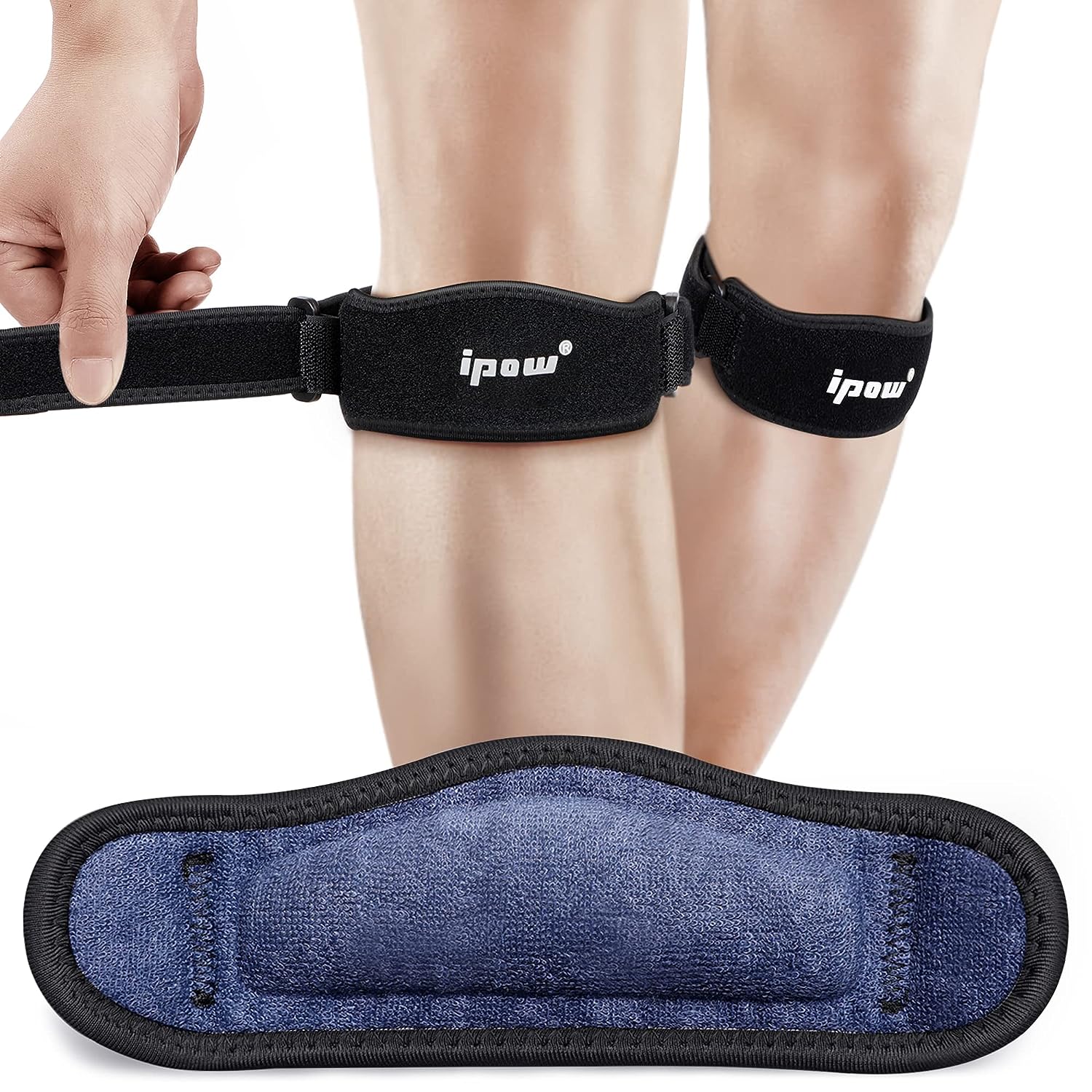 IPOW 2 Pack Thickened Pad & Wide Patella Knee Strap, [...]