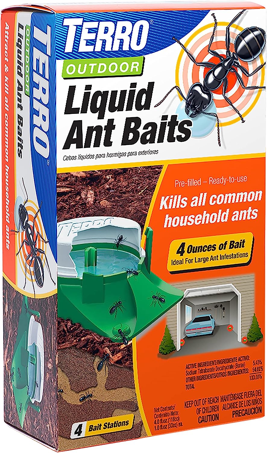 TERRO T1804-6 Outdoor Ready-to-Use Liquid Ant Bait [...]