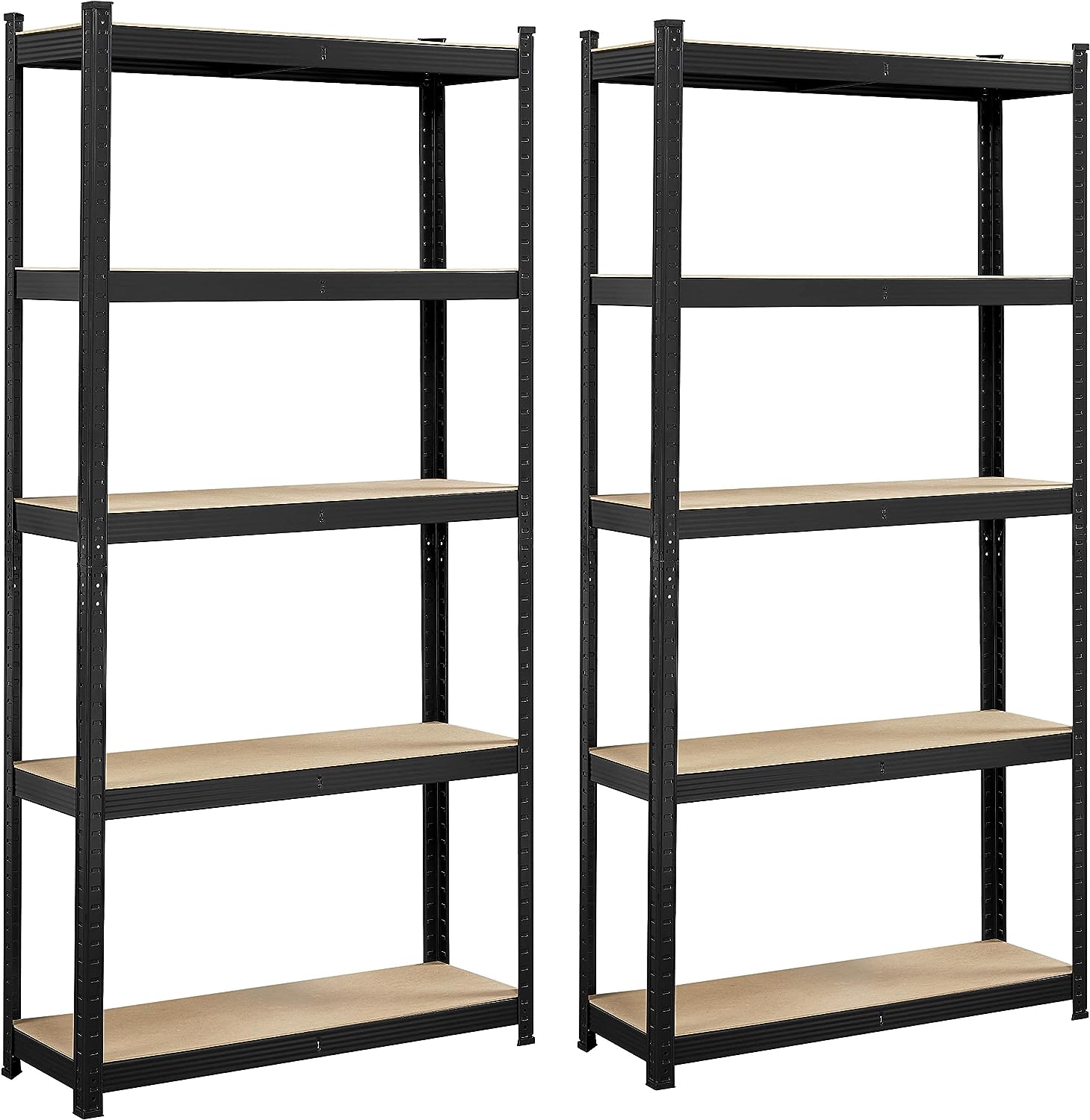Topeakmart 2PCS Storage Shelves 5 Tier Adjustable [...]