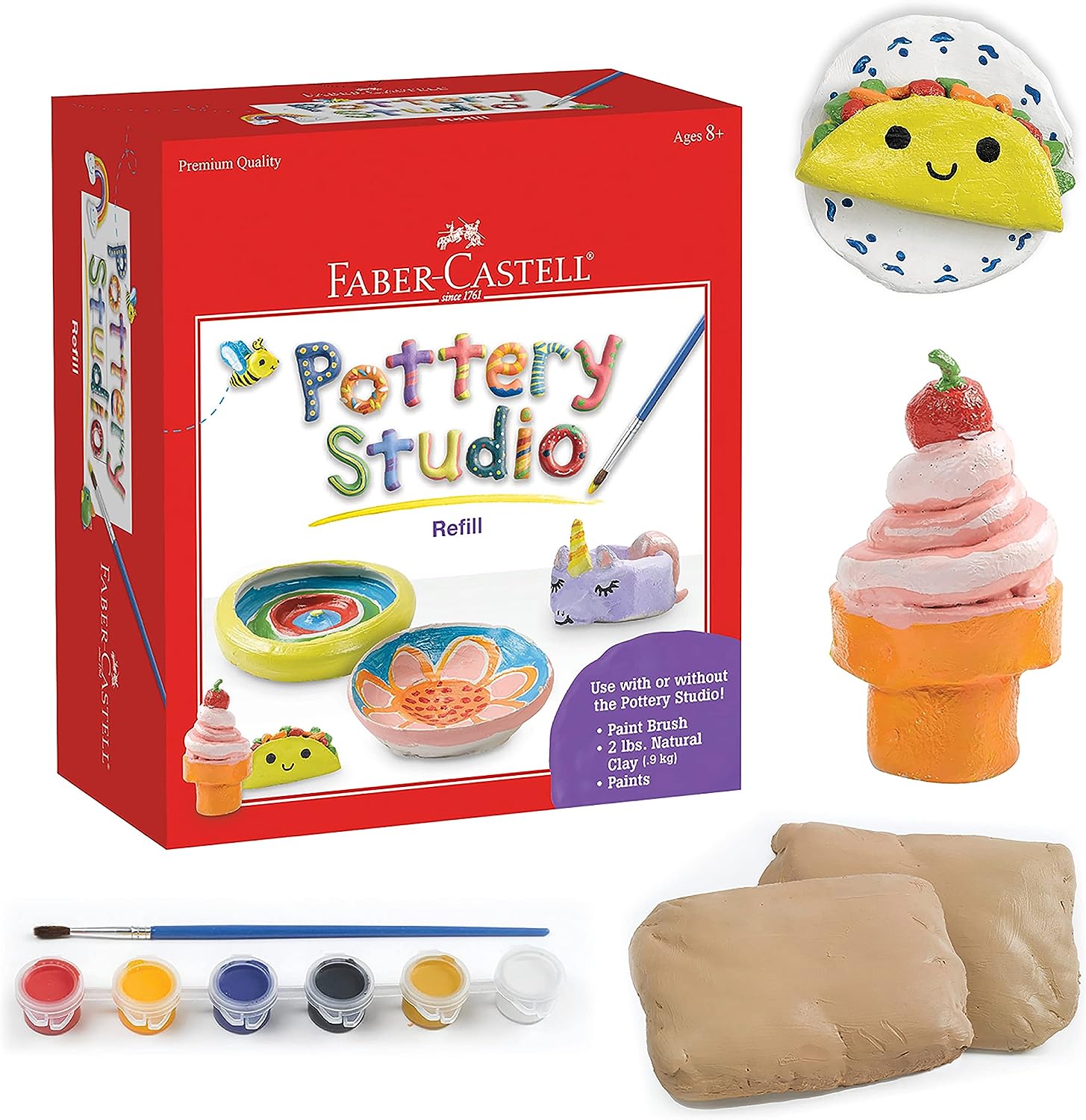 Faber-Castell Pottery Studio Refill Kit - 2 lbs. of [...]