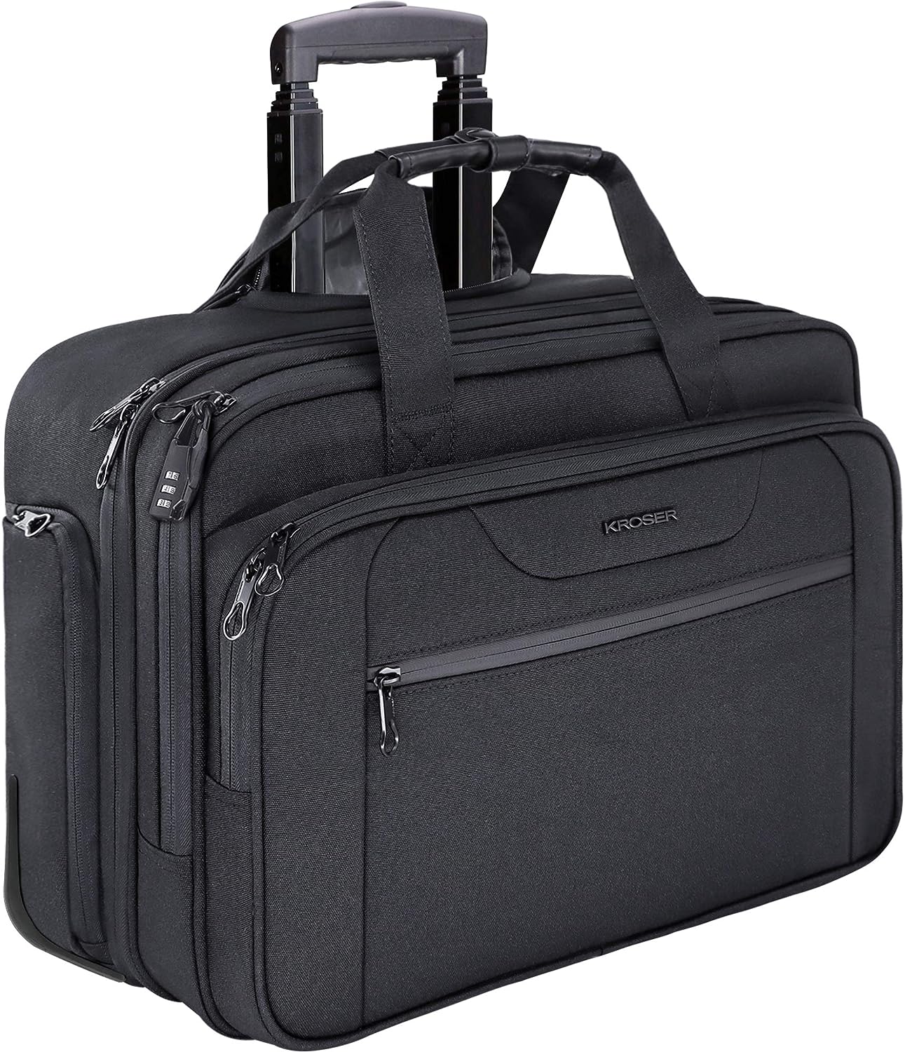 KROSER Rolling Laptop Bag Premium Wheeled Briefcase [...]