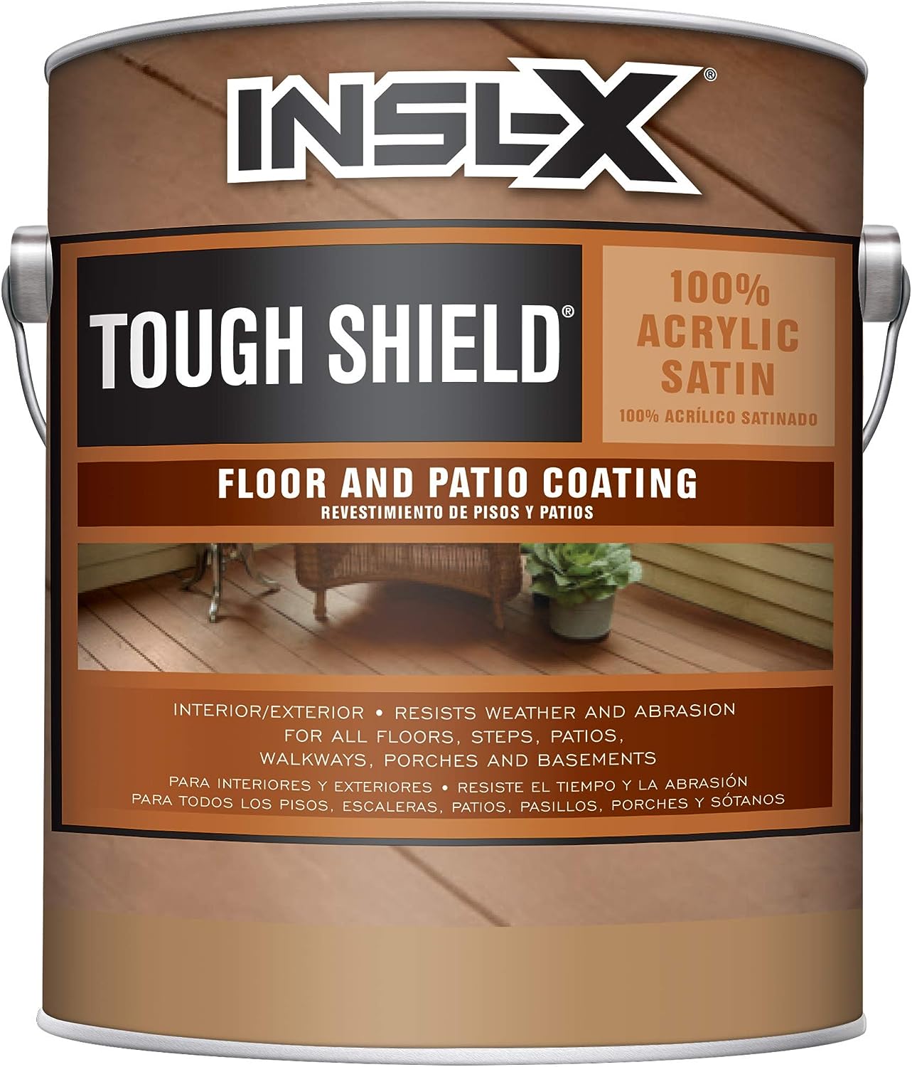 INSL-X Tough Shield Floor and Patio Paint, Light Gray, [...]