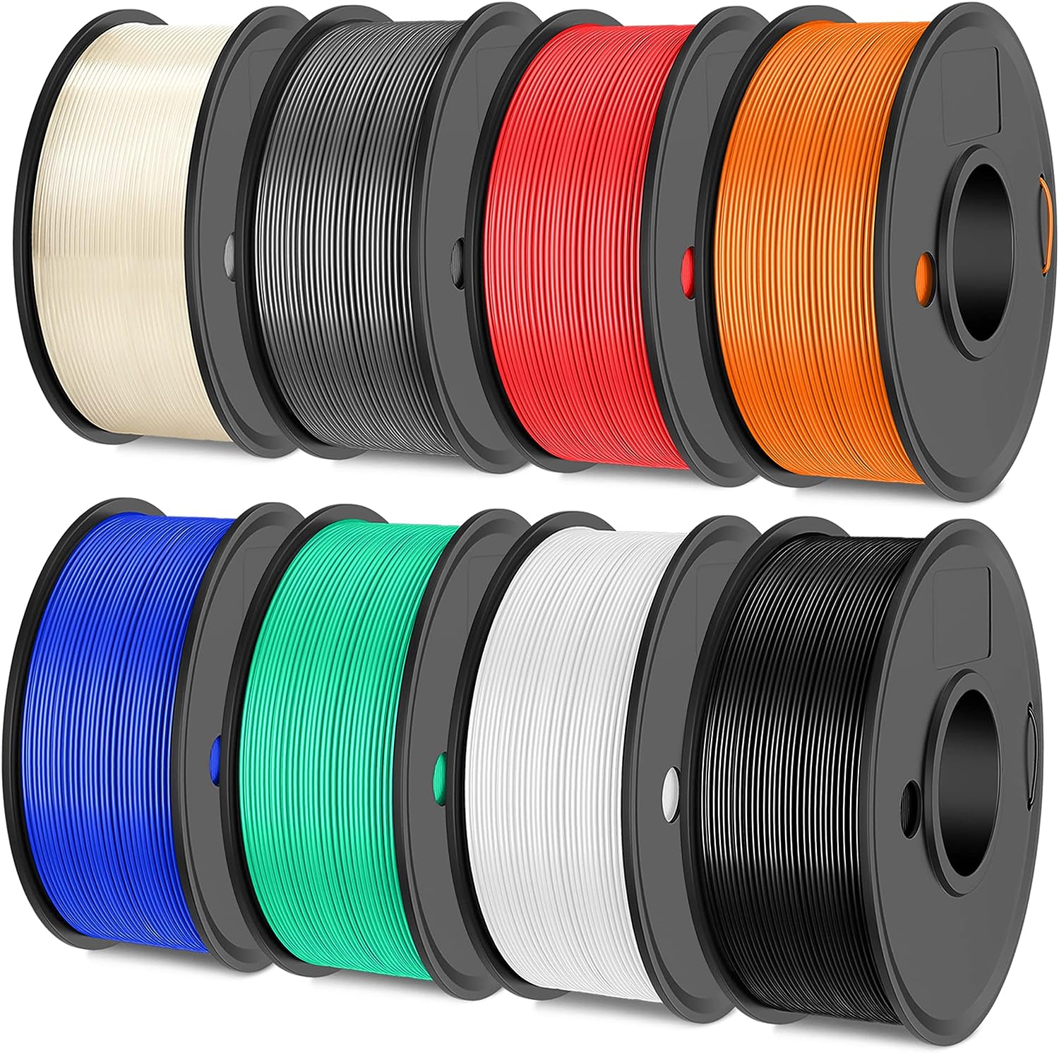 SUNLU 250g PLA Filament 1.75mm, 3D Printer Filament, [...]