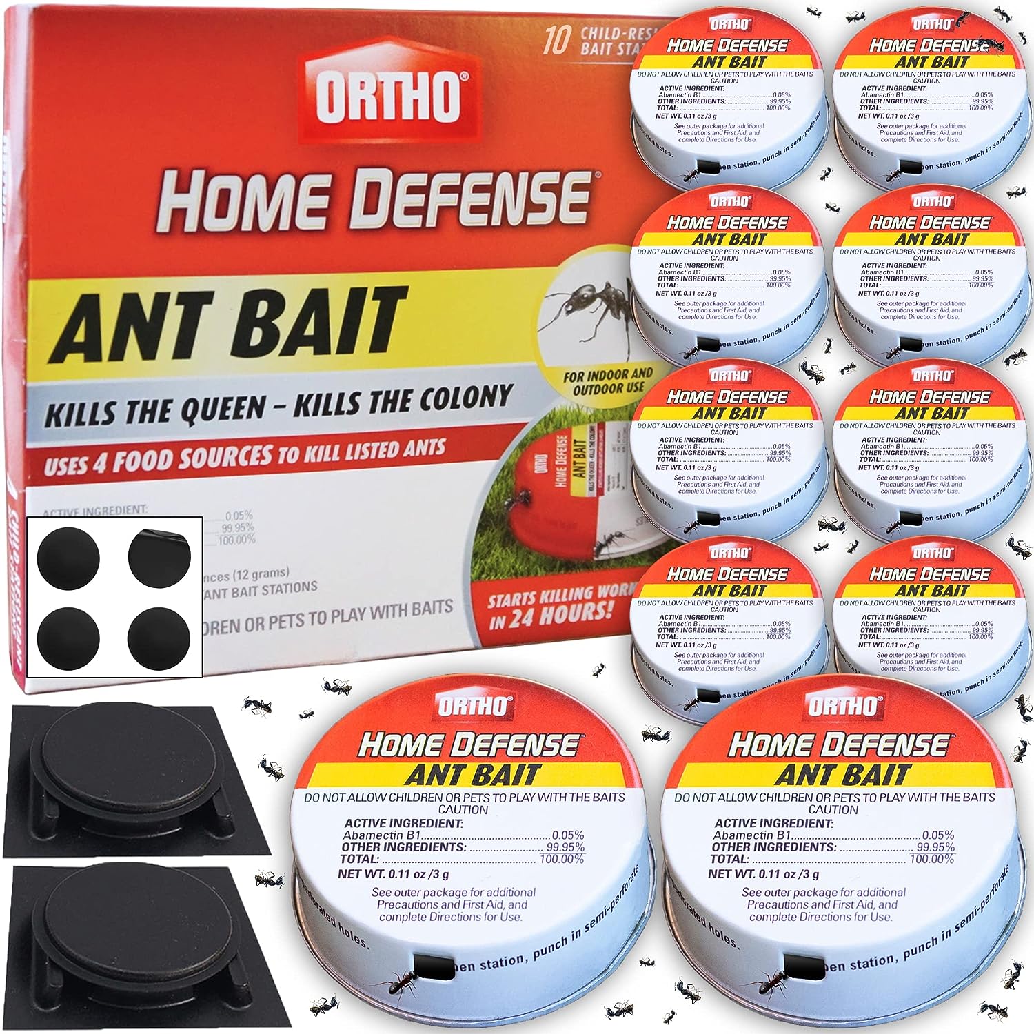 Ant Killer by Ortho Home Defense 10Pk|Metal Ant Traps [...]