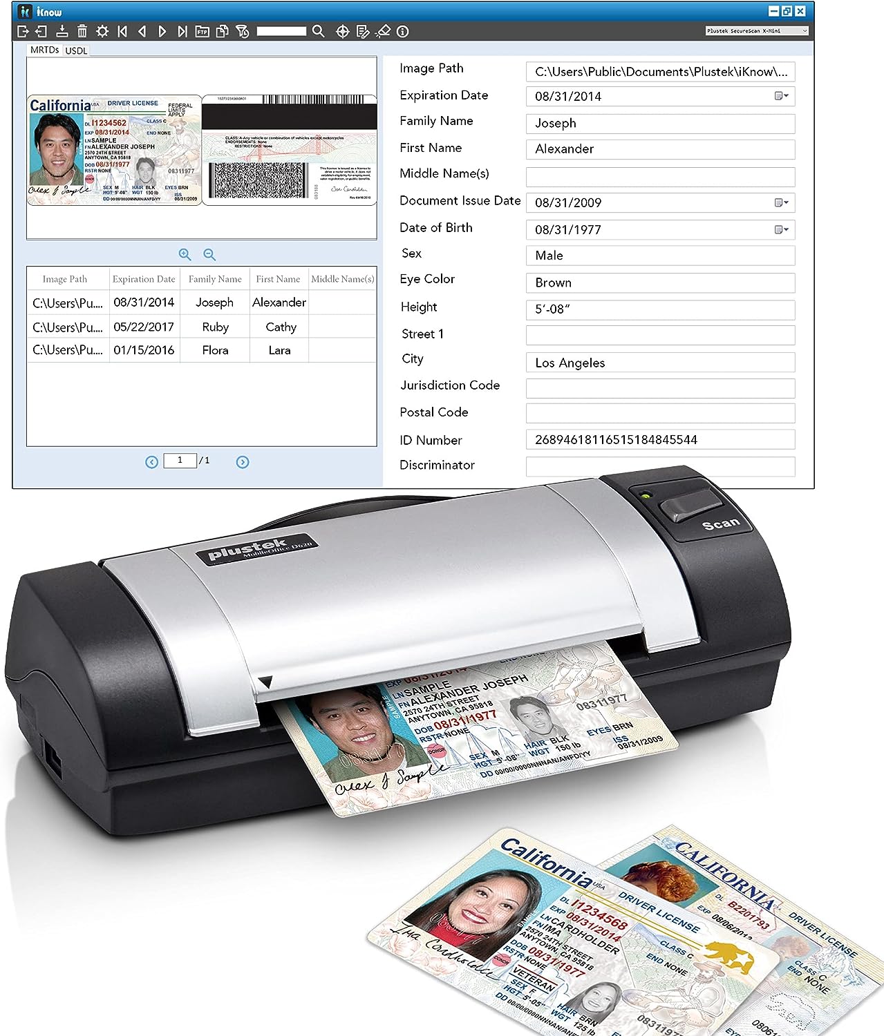 Plustek Duplex Driver Licnese & ID Card Scanner - The [...]