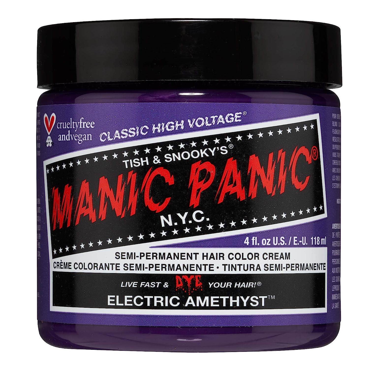 MANIC PANIC Electric Amethyst Purple Hair Dye - [...]