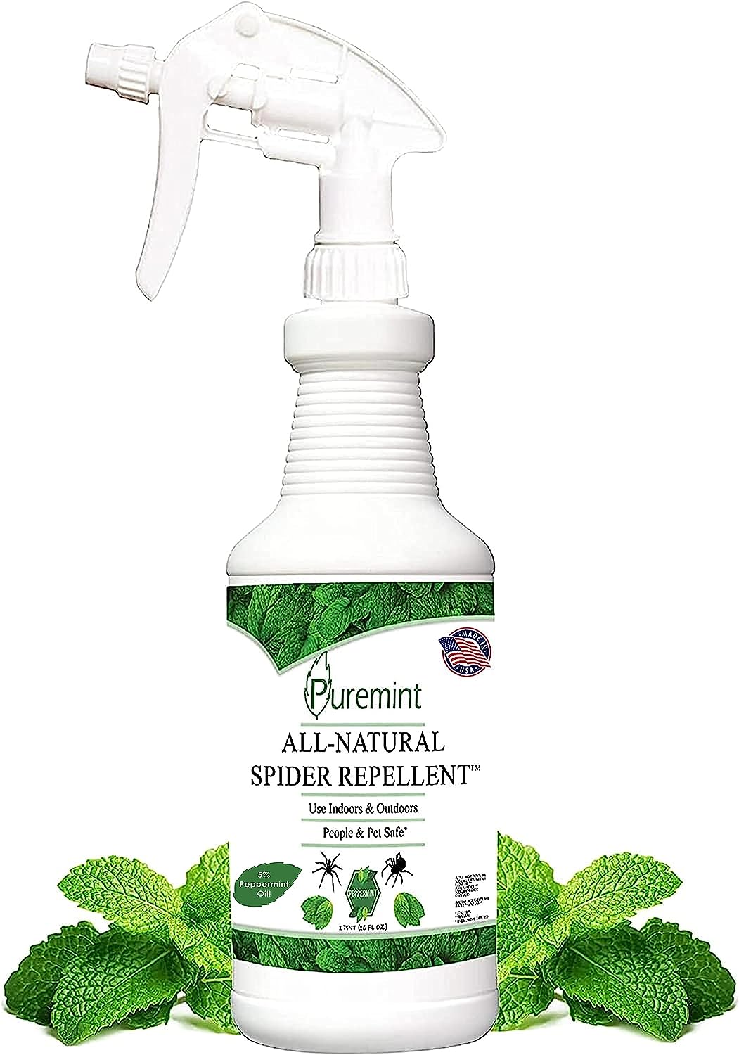 Puremint Spider Repellent, Natural 5% Peppermint Oil [...]