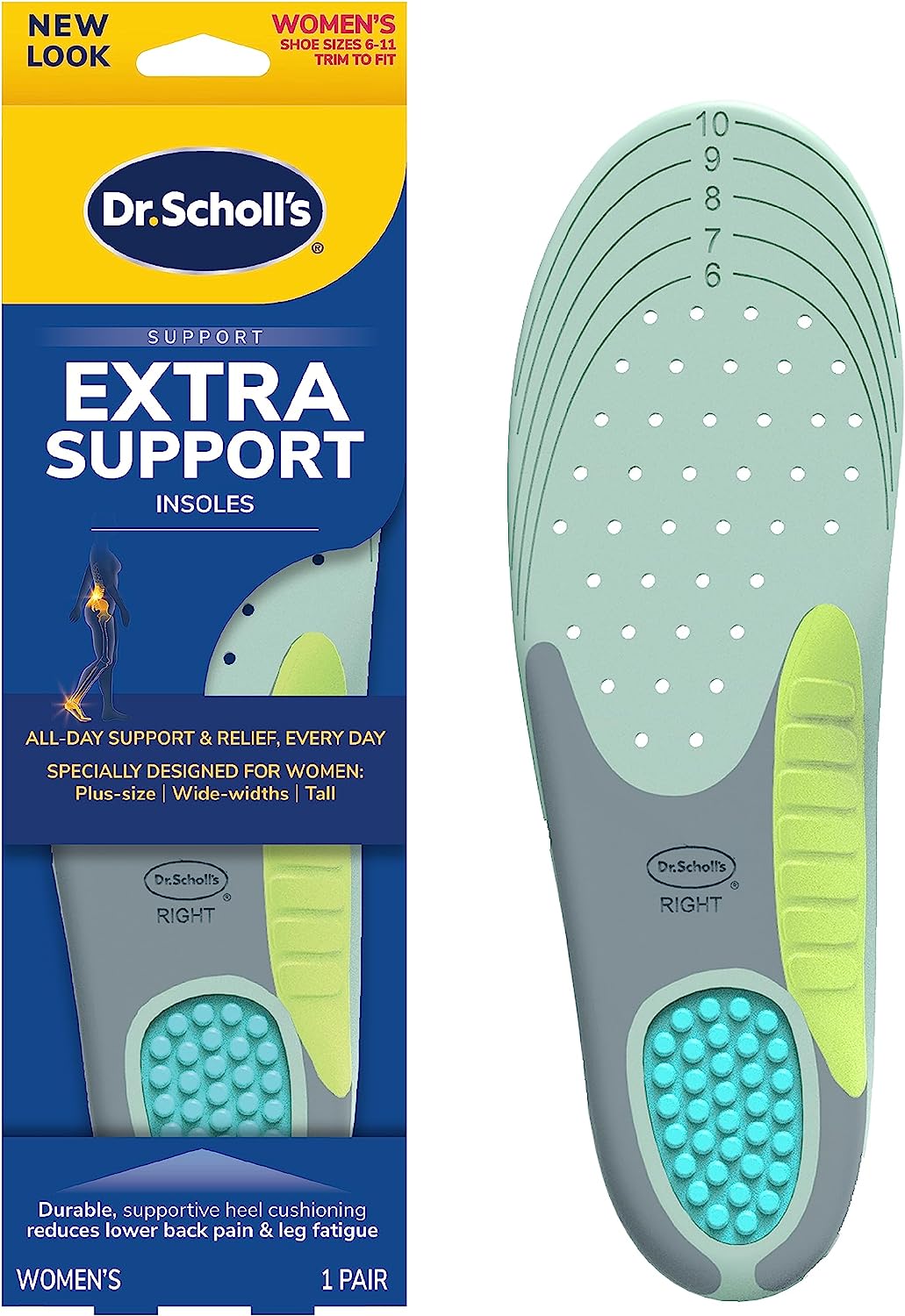Dr. Scholl's Extra Support Insoles for Women, Size [...]