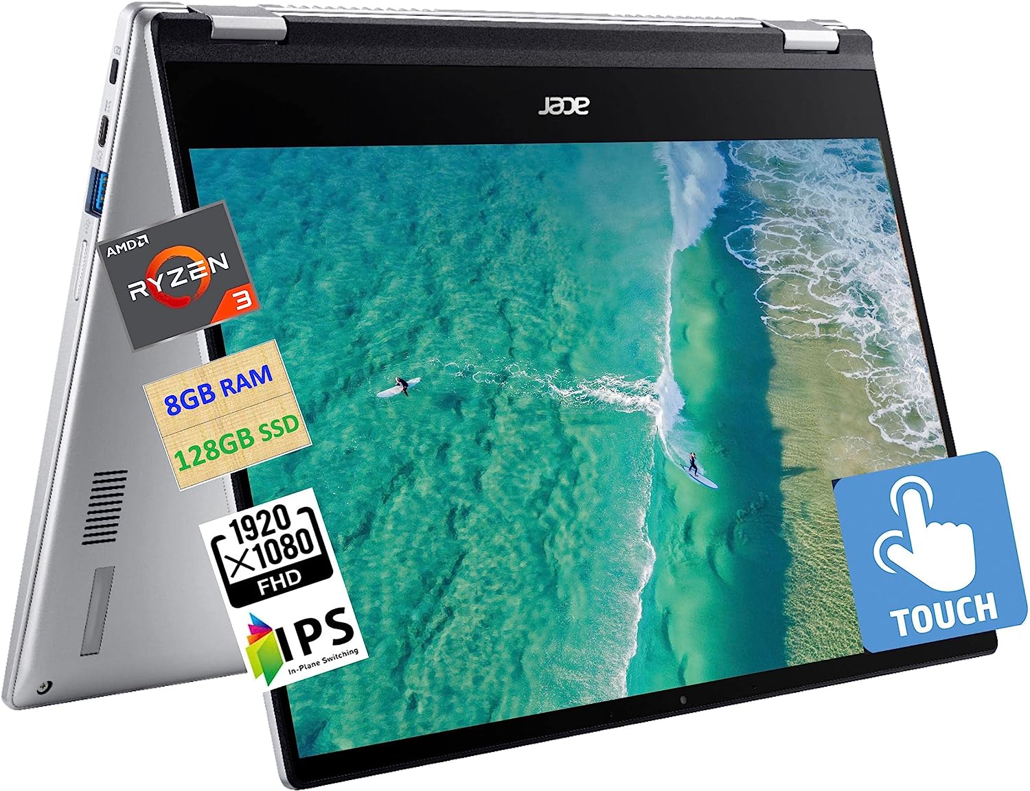 Acer 2023 Newest Spin 514 2-in-1 Convertible [...]