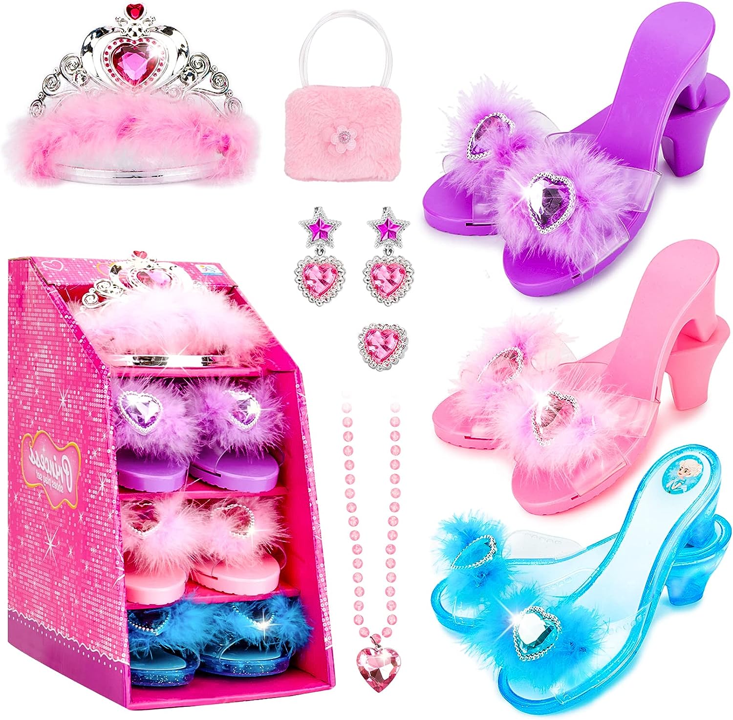 Princess Shoes and Girls Purse Jewelry Toys, Princess [...]