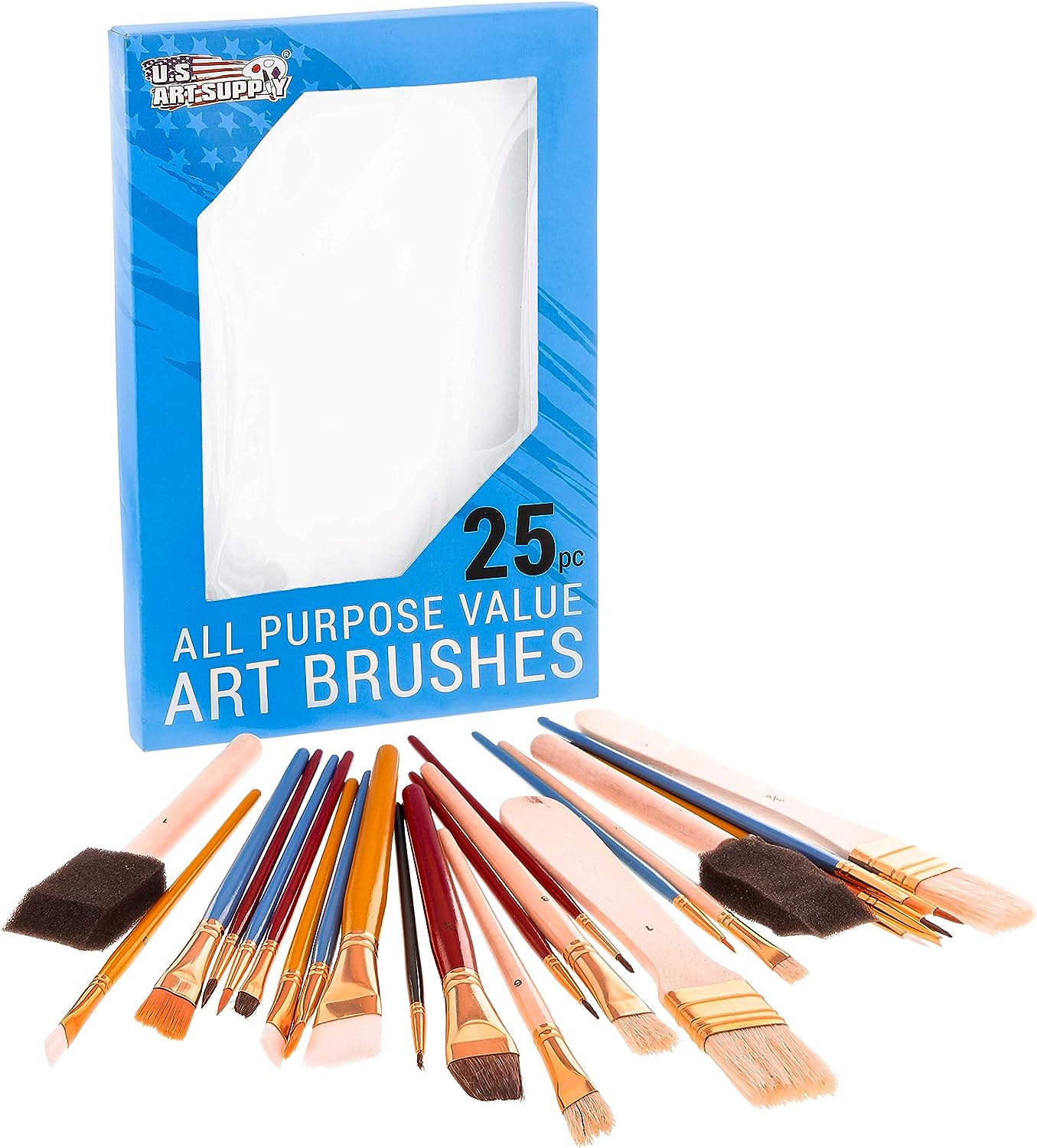 U.S. Art Supply 25-Piece All-Purpose Artist Paint [...]