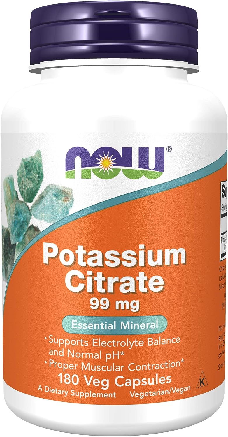NOW Supplements, Potassium Citrate 99 mg, Supports [...]