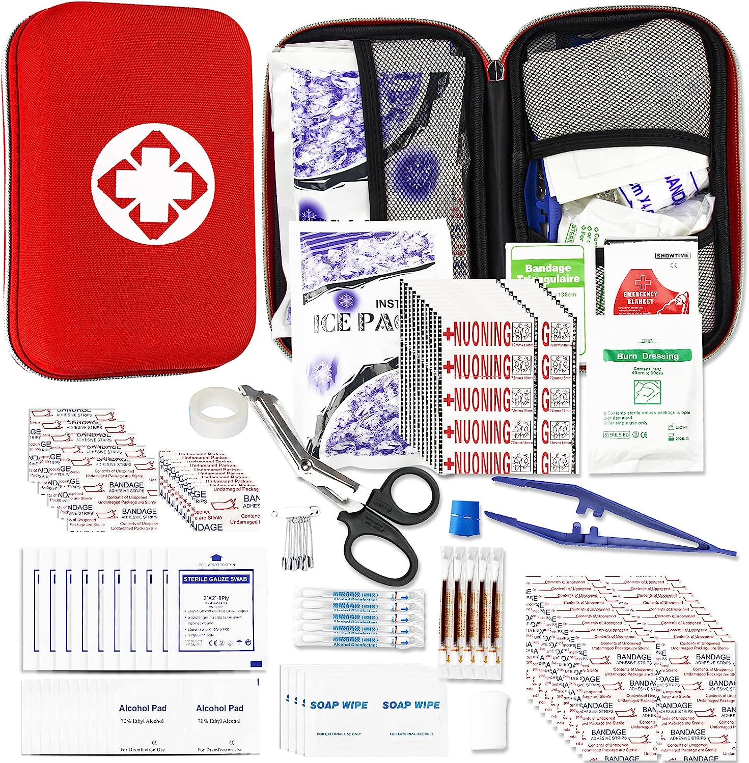 275Piece Camping First Aid Kit Survival Emergency [...]