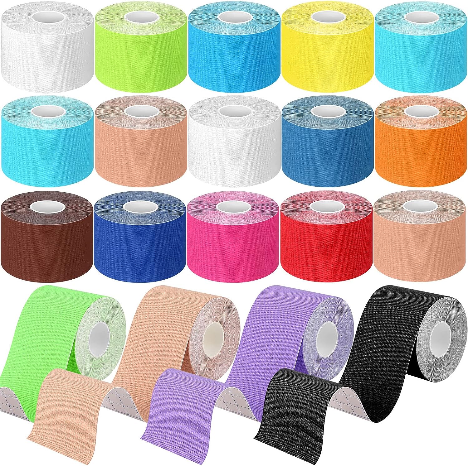 20 Rolls Kinesiology Recovery Tape 2 Inch x 16 ft [...]
