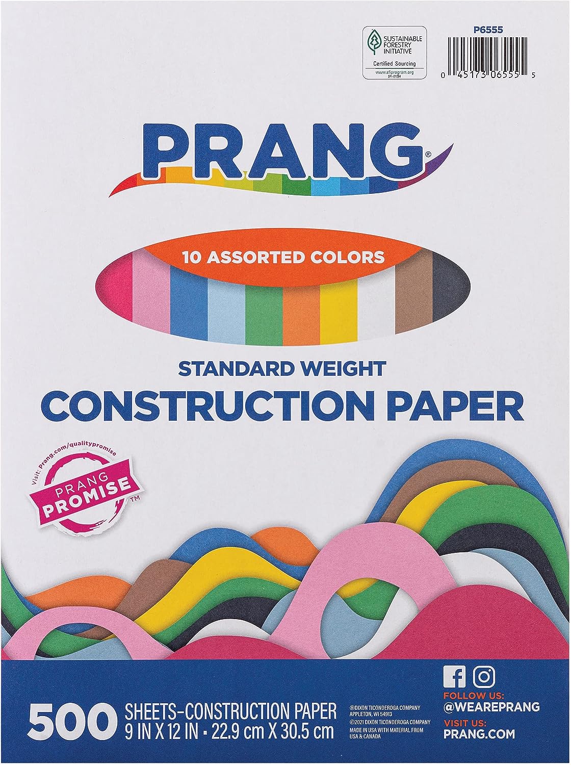 Prang (Formerly Art Street) Construction Paper, 10 [...]