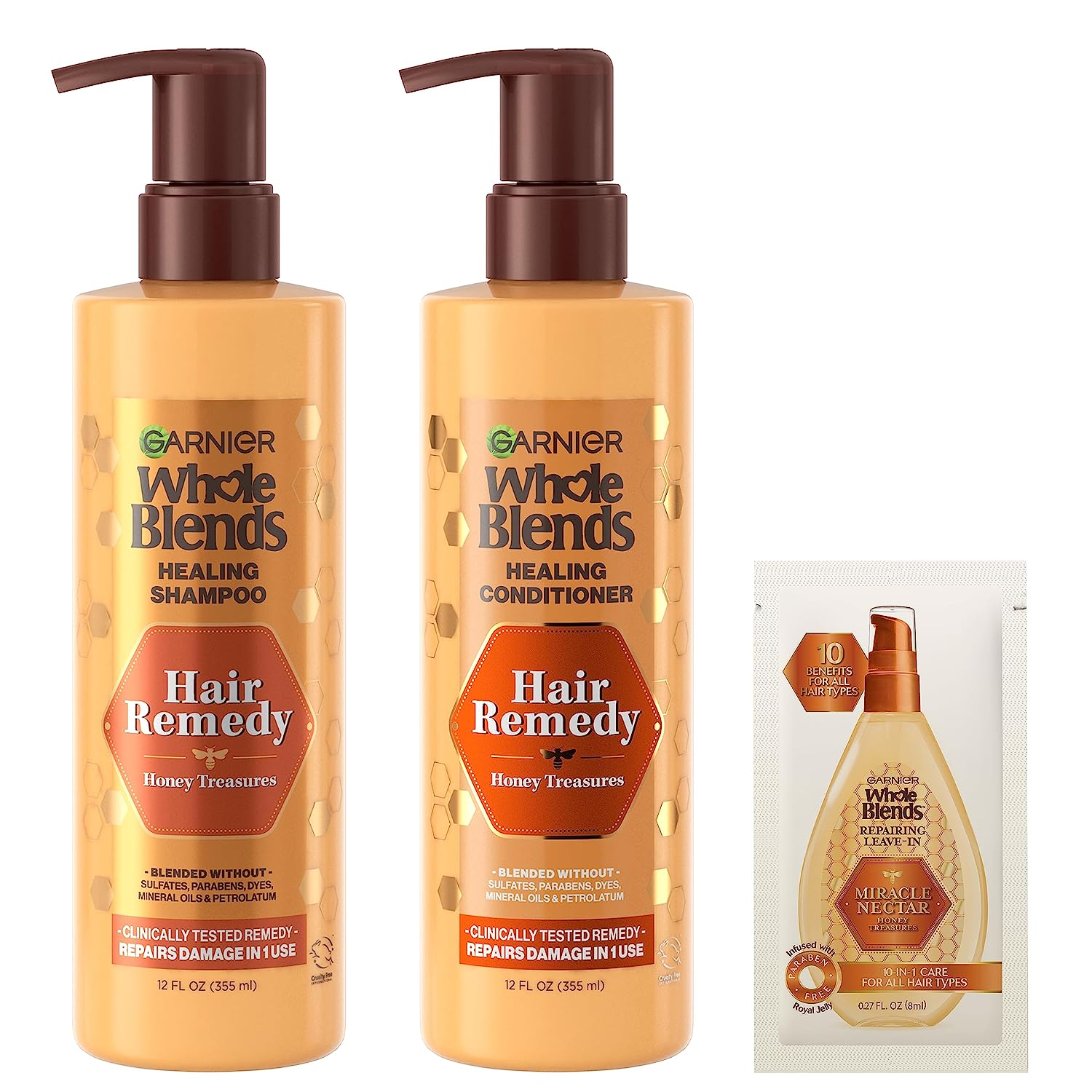 Garnier Whole Blends Sulfate Free Remedy Honey [...]
