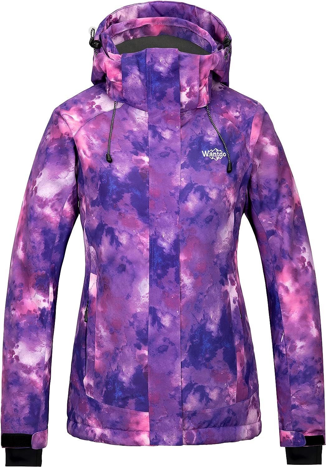 Wantdo Women's Waterproof Ski Jacket Colorful Printed [...]