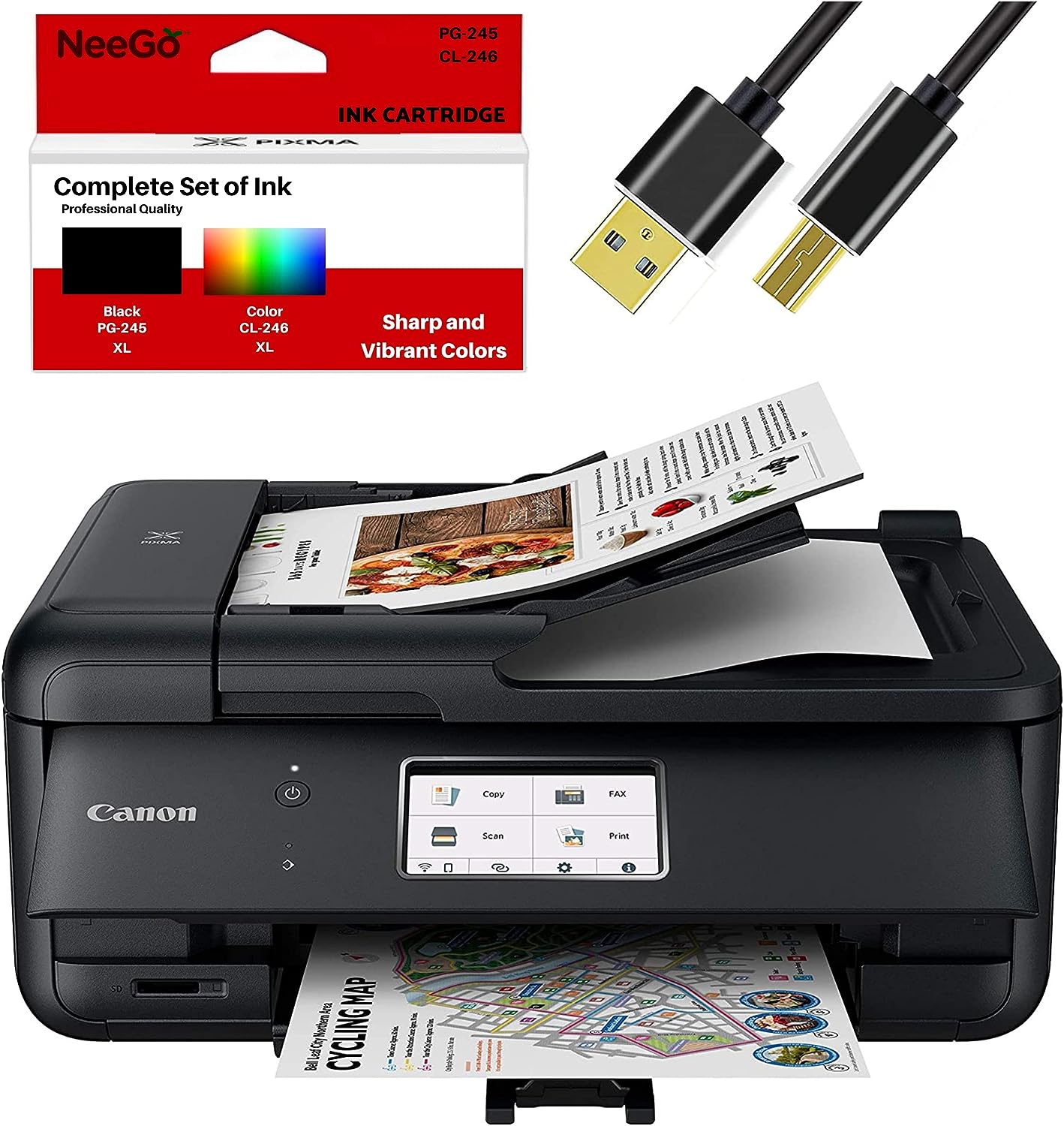 Canon All-in-One Printer Copier Scanner Fax Auto [...]