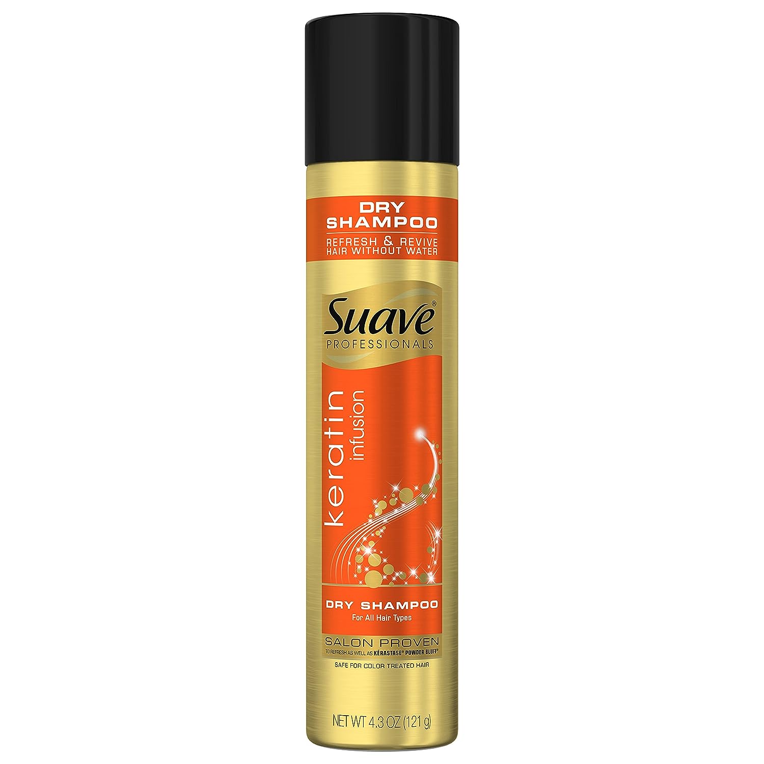 Suave Professionals Dry Shampoo, Keratin Infusion, 4.3 [...]