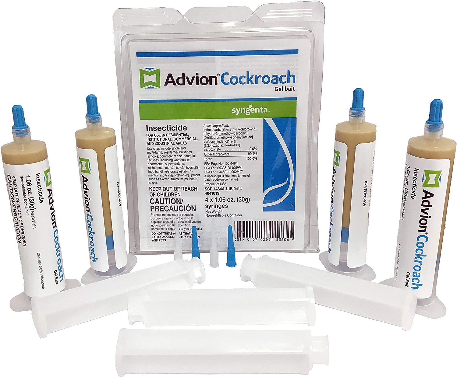 advion 383920 4 Tubes and 4 Plungers Cockroach German [...]