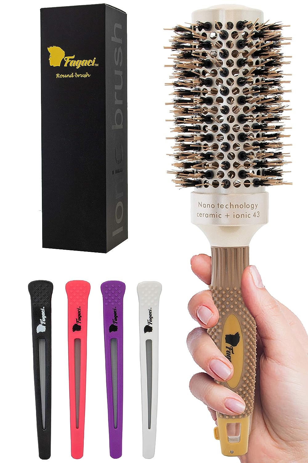 Fagaci Professional Round Brush for Blow Drying with [...]