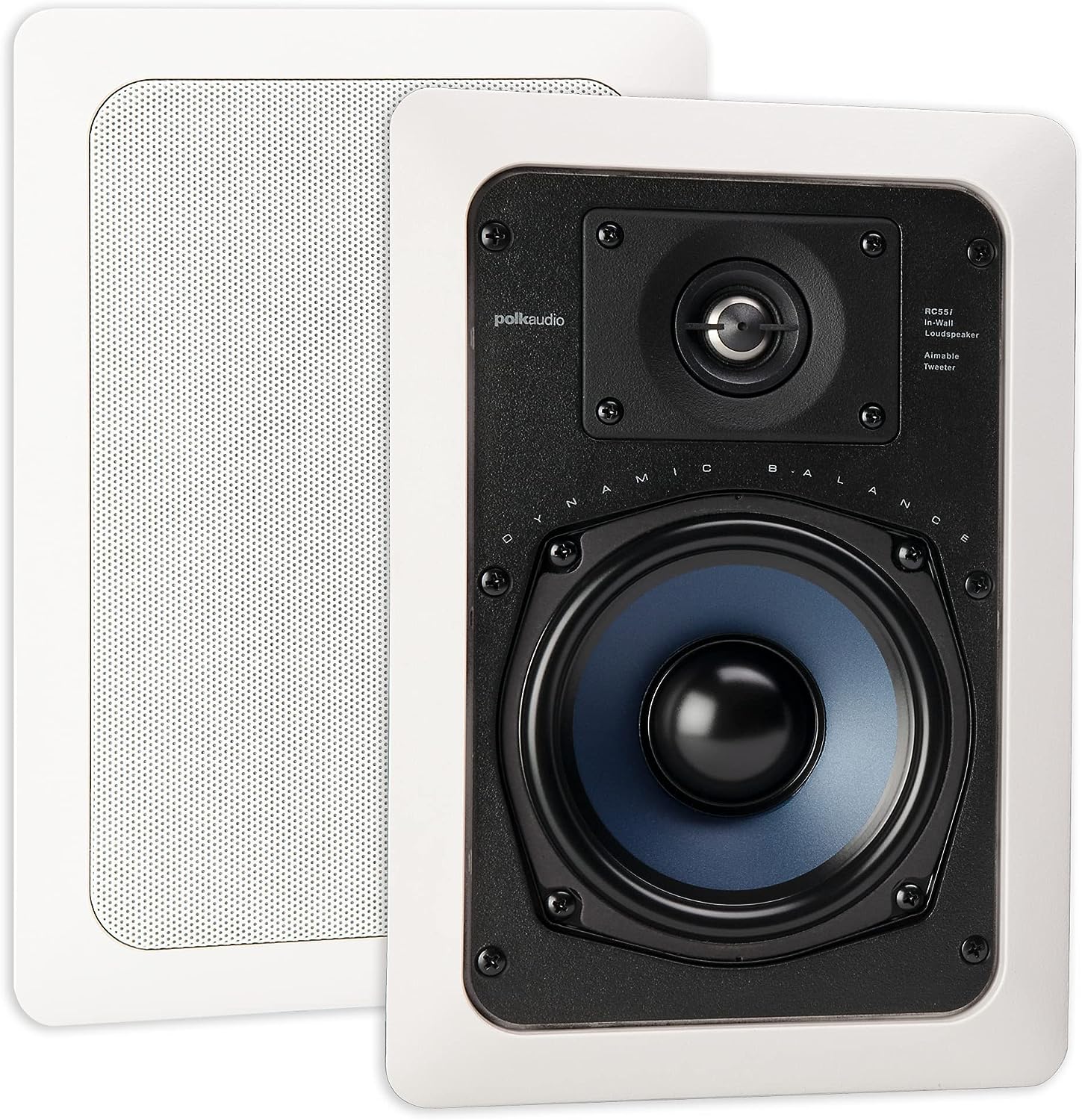 Polk Audio RC55i 2-way Premium In-Wall-Speakers (Pair) [...]