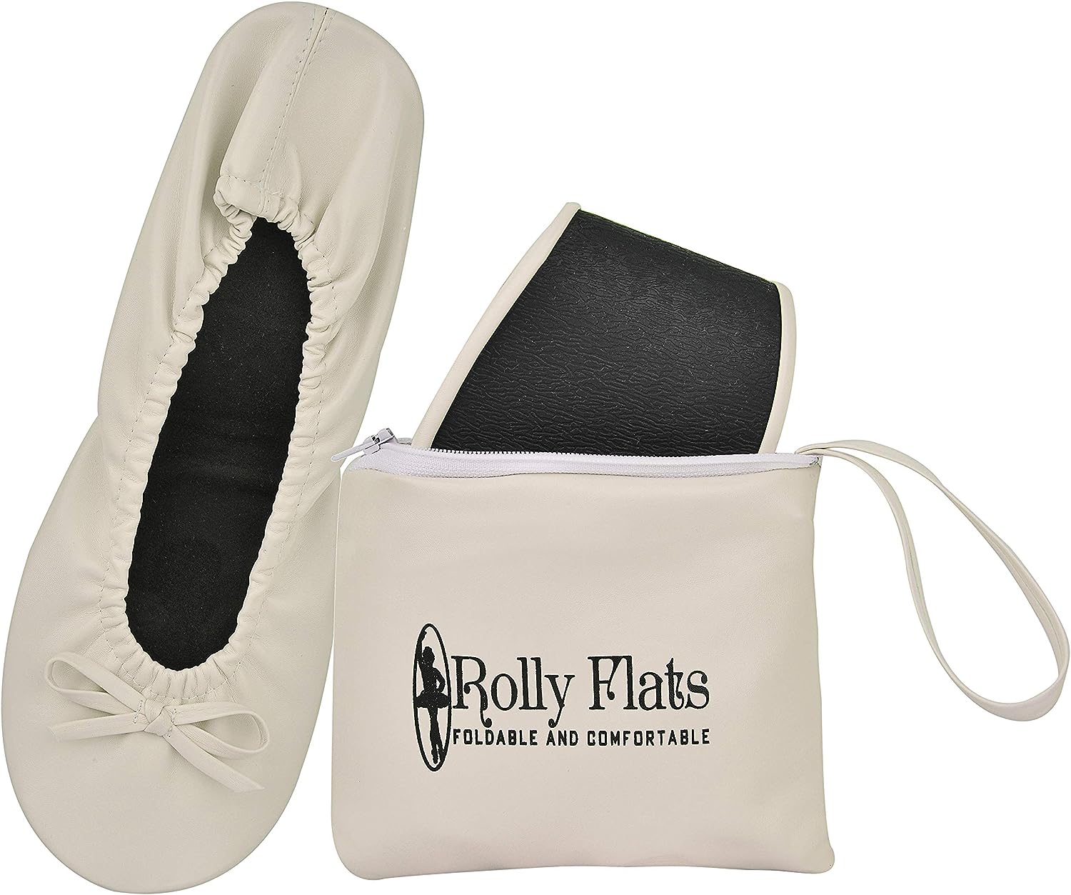 Women's Portable Foldable Ballet Flats Shoes Pumps [...]