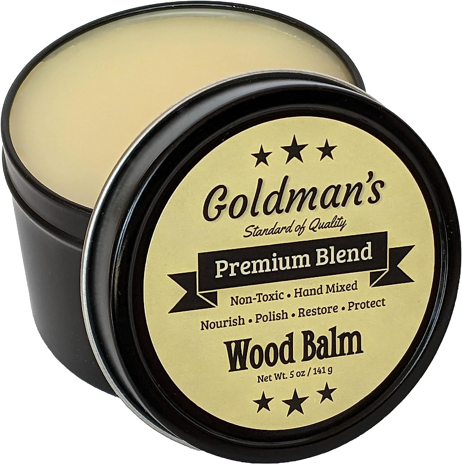 Goldman's Wood Balm - Cutting Board Finish - Paste Wax [...]