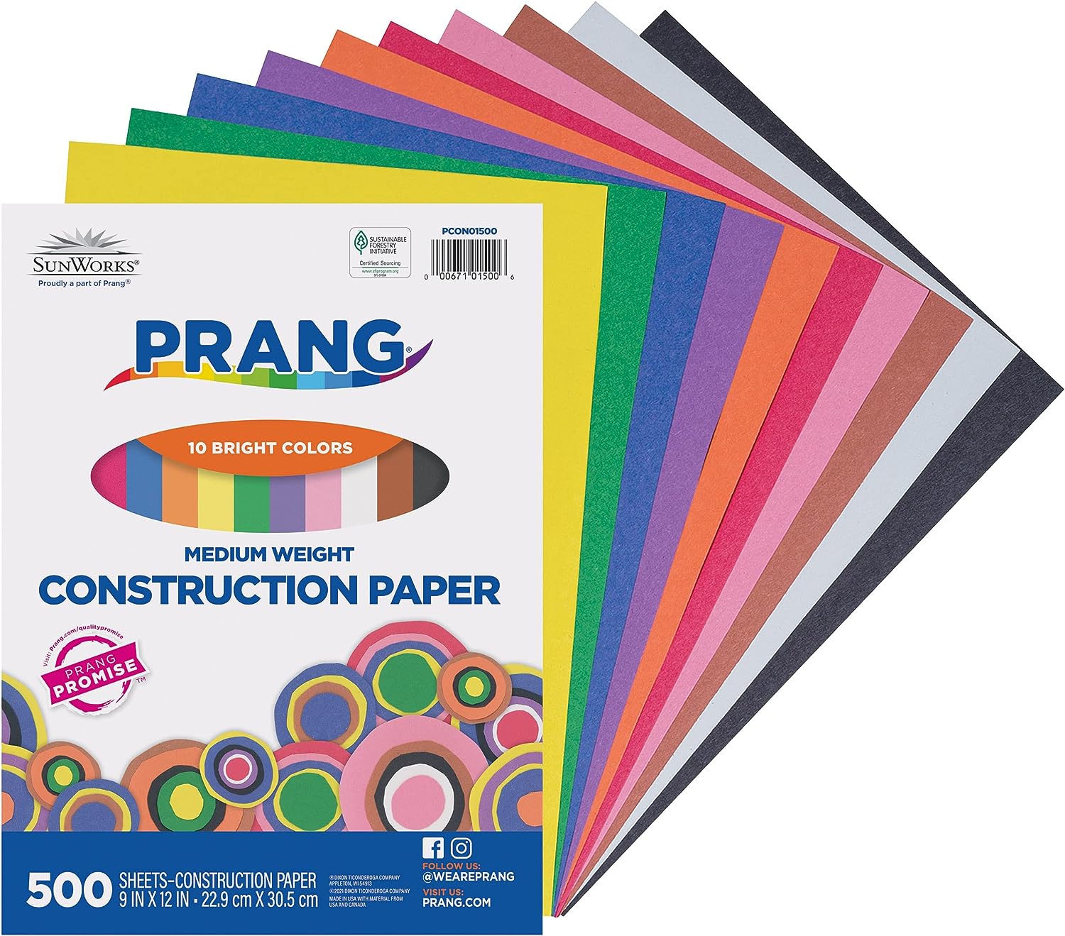 Prang (Formerly SunWorks) Construction Paper, 10 [...]