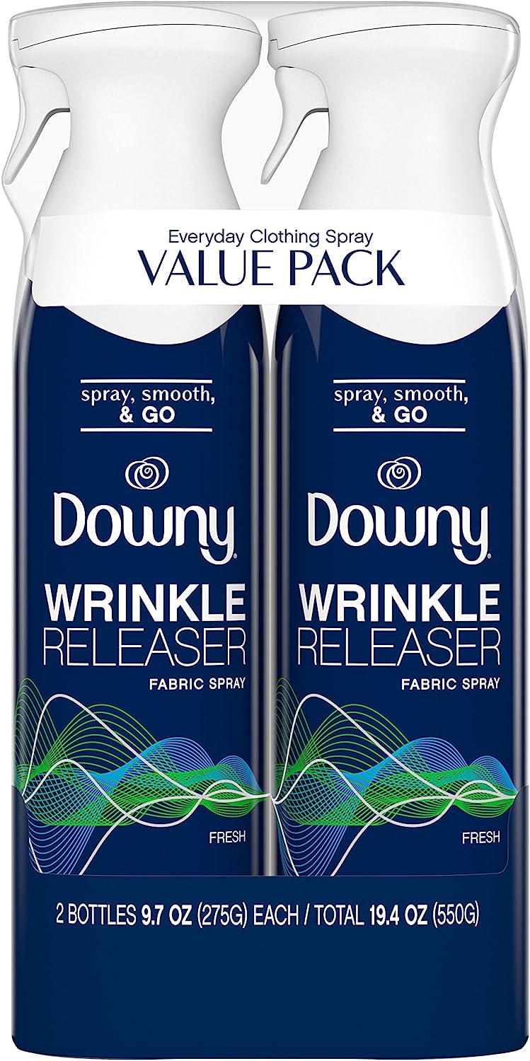 Downy WrinkleGuard Wrinkle Release Fabric Spray, Fresh [...]