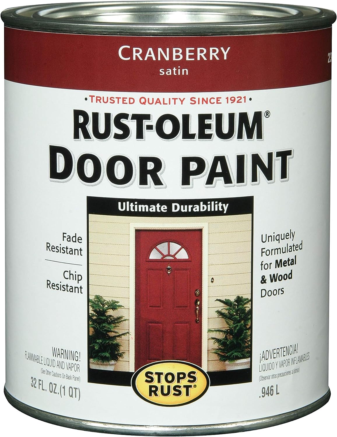 Rust-Oleum Stops Rust Front 238314 Enamel Door Paint, [...]