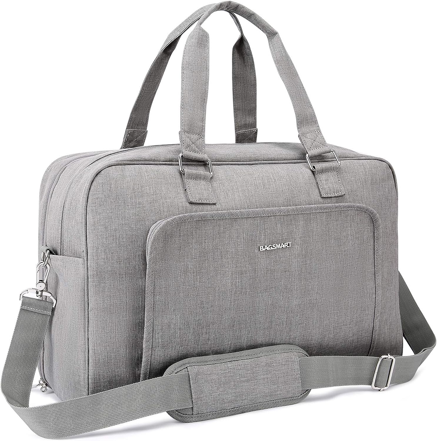 BAGSMART Duffle Bag Large Weekender Overnight Bag with [...]