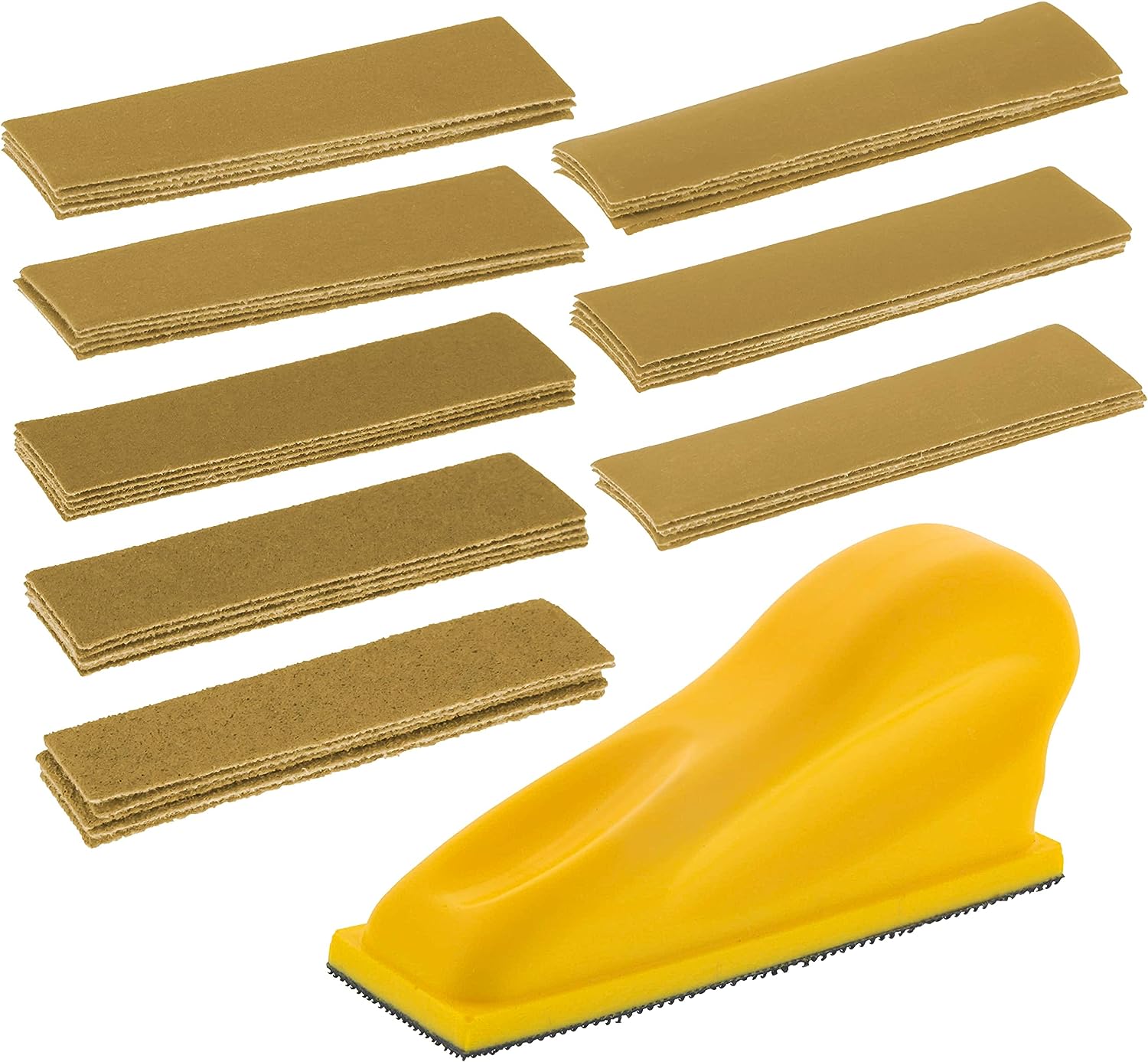 Dura-Gold Micro Hand Sanding Block Kit, 3.5” x 1” Pad, [...]